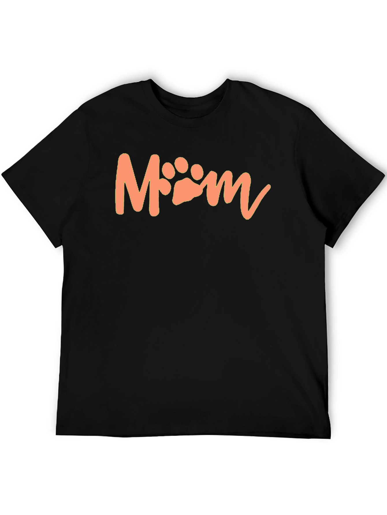 Pet Mom T-Shirt - Cute Paw Print Design