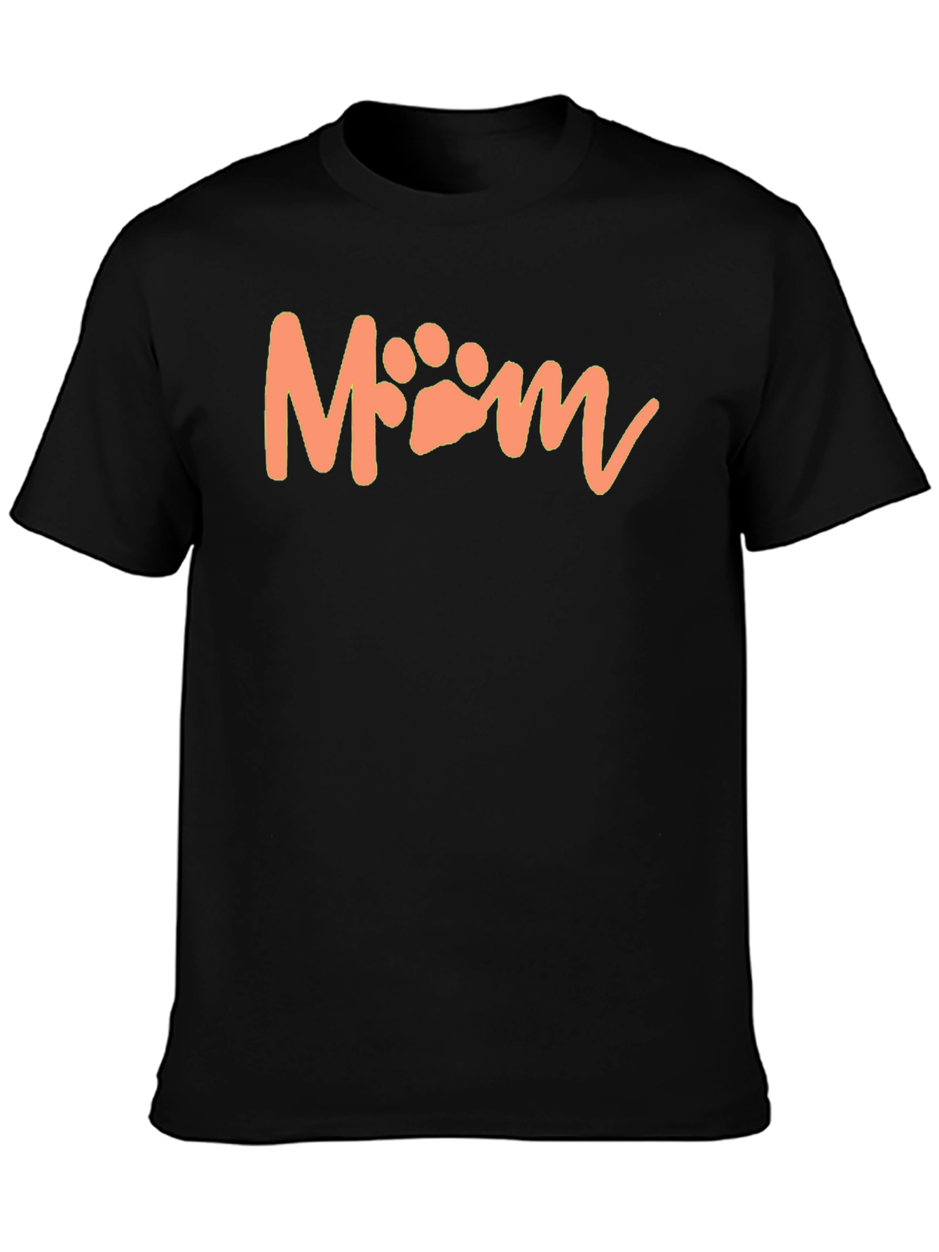 Pet Mom T-Shirt - Cute Paw Print Design