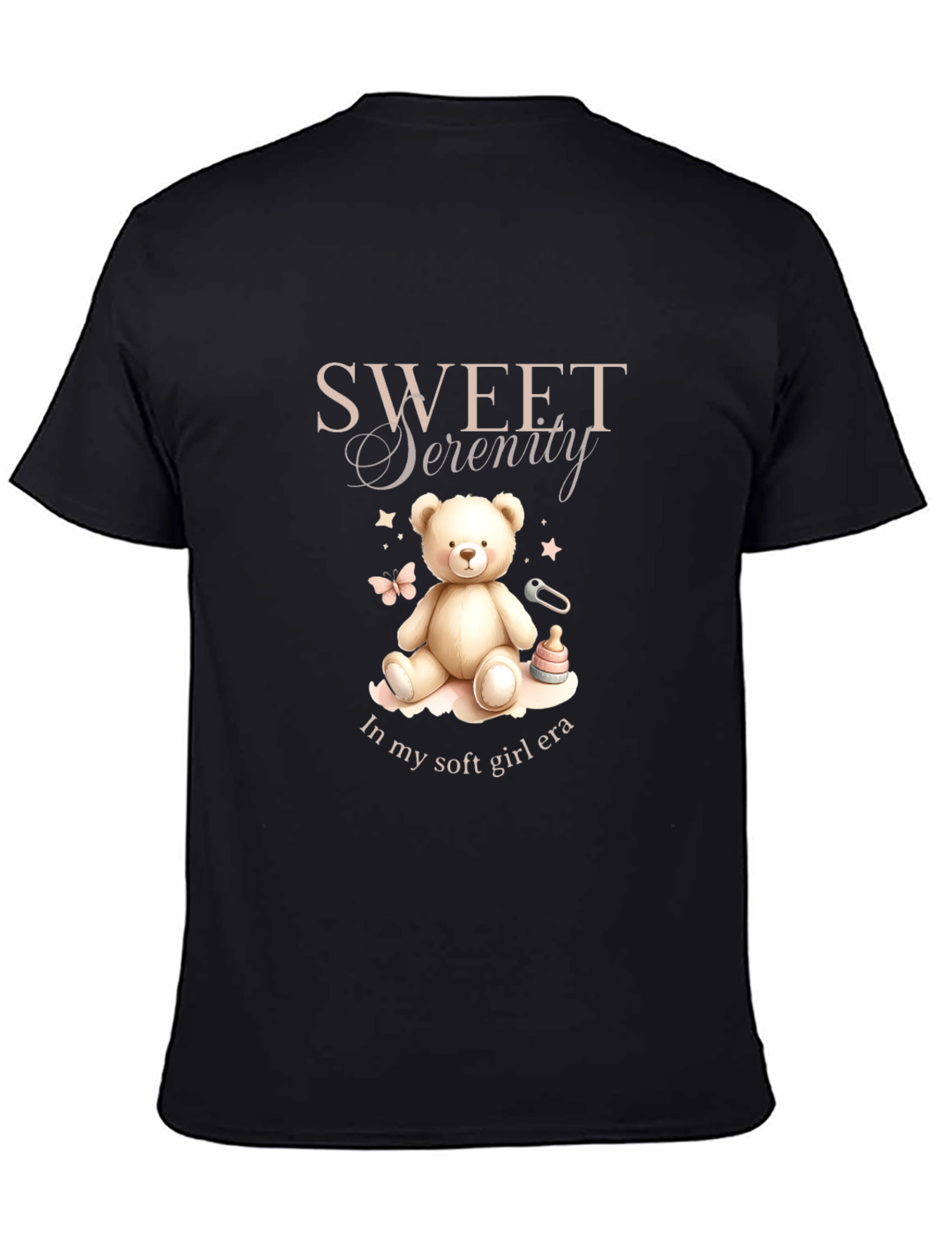 Sweet Serenity Bear T-Shirt - Soft Girl Era