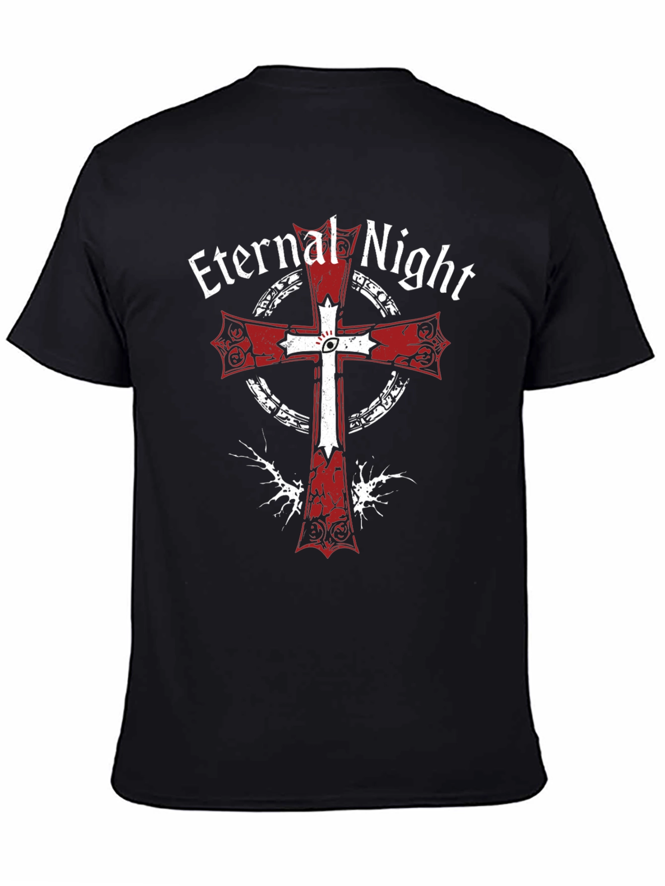 Eternal Night Templar T-Shirt - Gothic Design