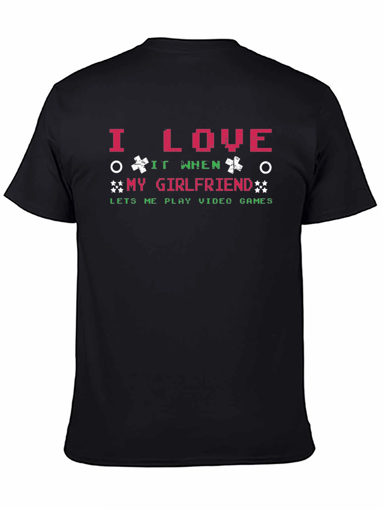 Gamer T-Shirt - I Love My Girlfriend Video Games