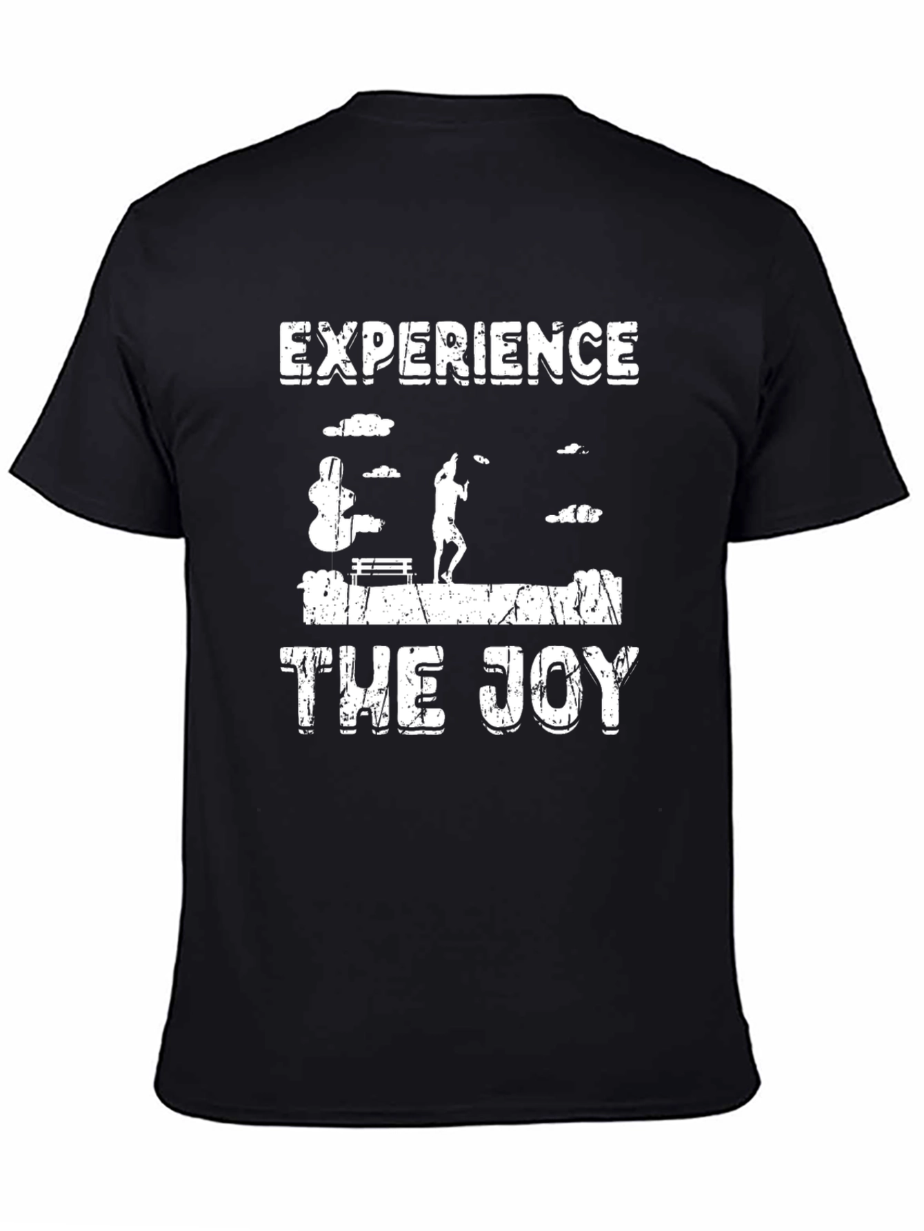 Experience The Joy Graphic Tee - Black