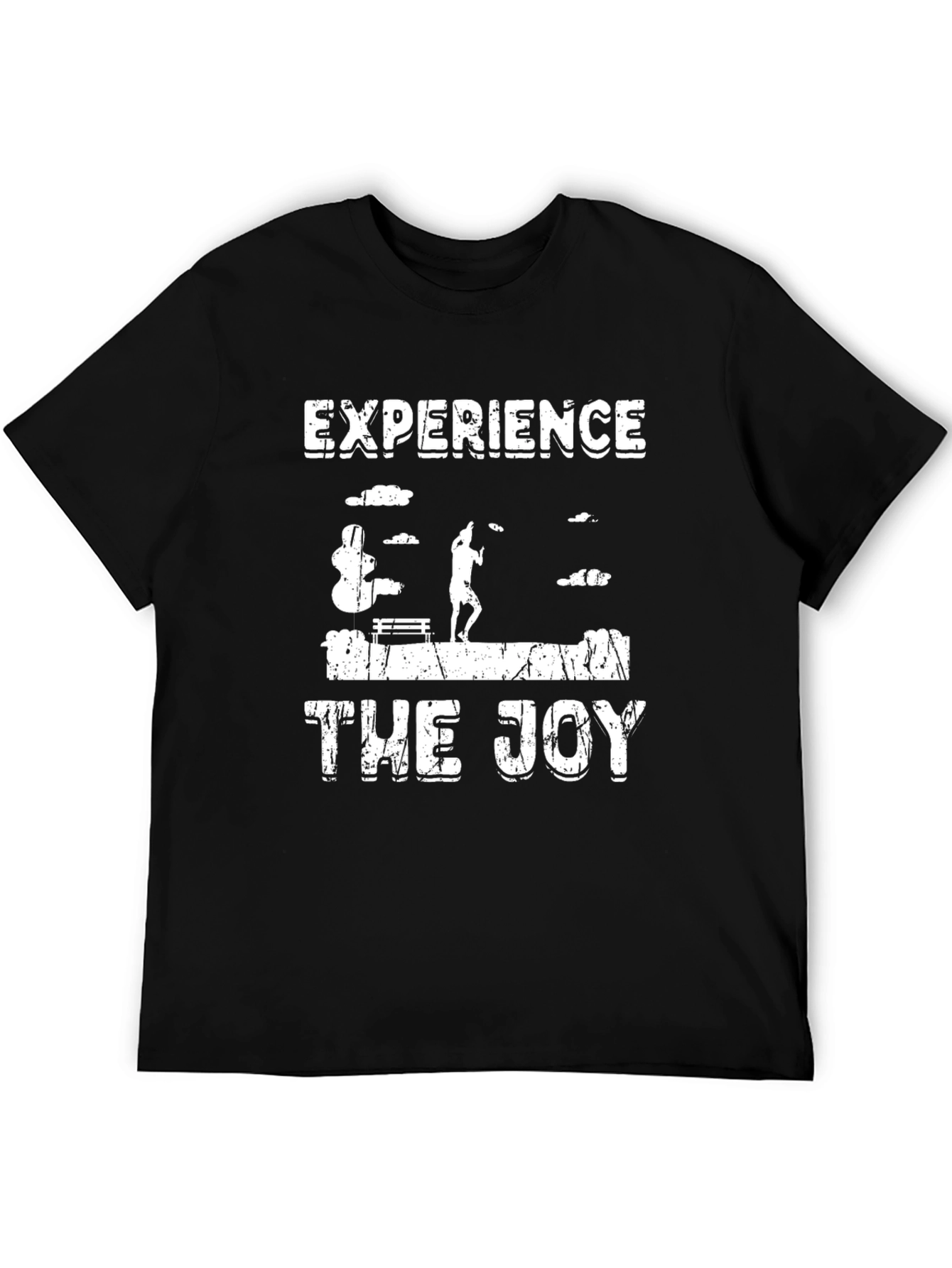 Experience The Joy Graphic Tee - Black