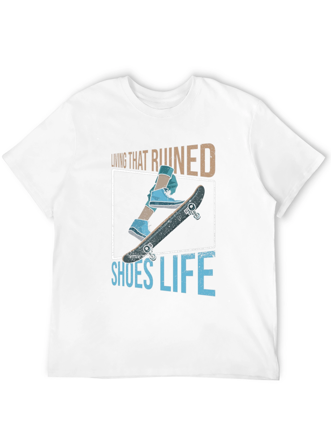 Living That Ruined Shoes Life Graphic Tee