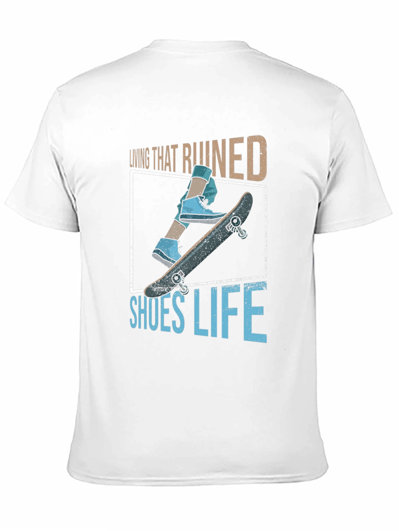 Living That Ruined Shoes Life Graphic Tee