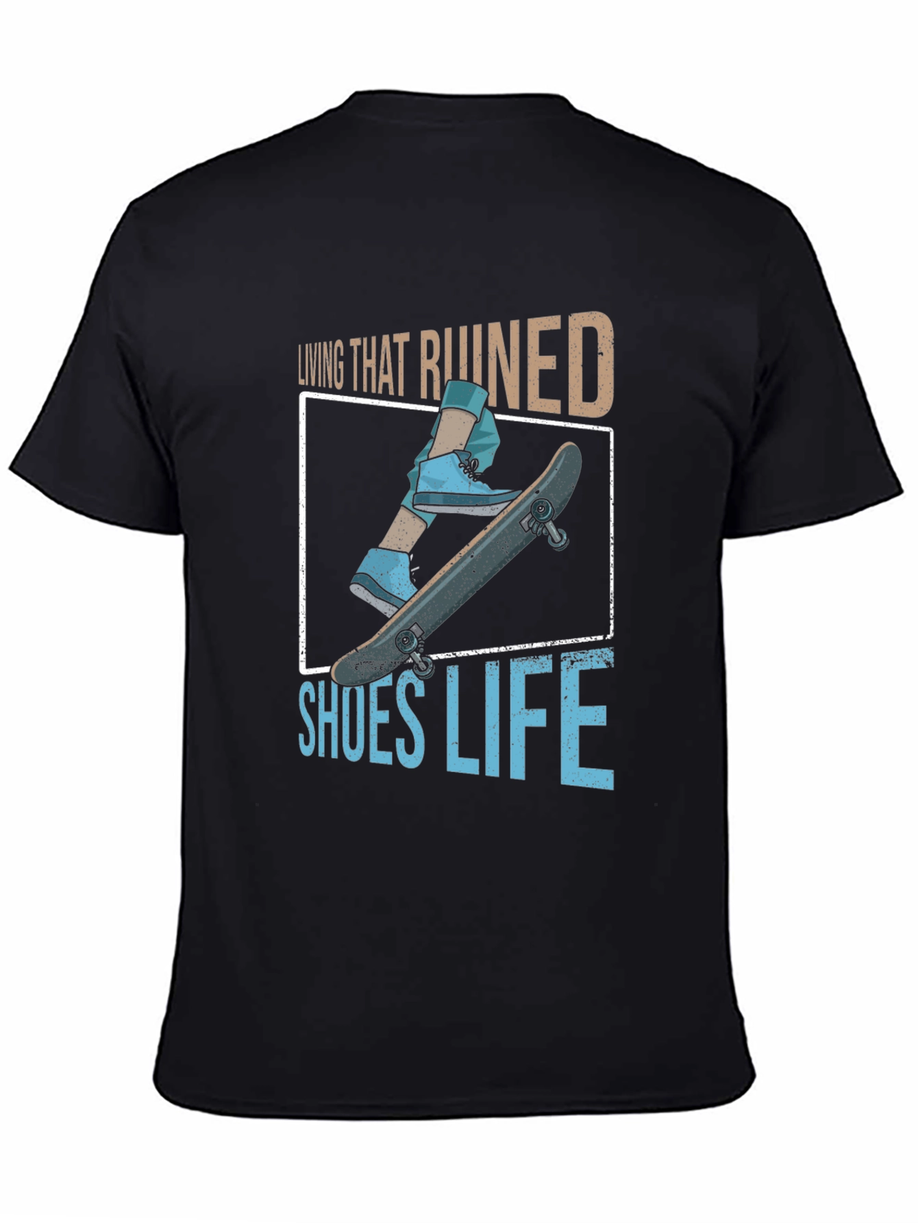 Living That Ruined Shoes Life Graphic Tee