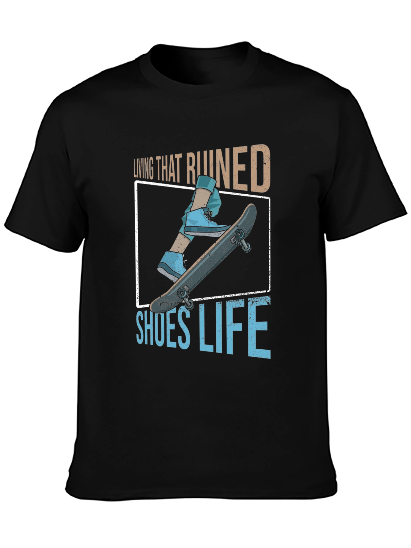Living That Ruined Shoes Life Graphic Tee