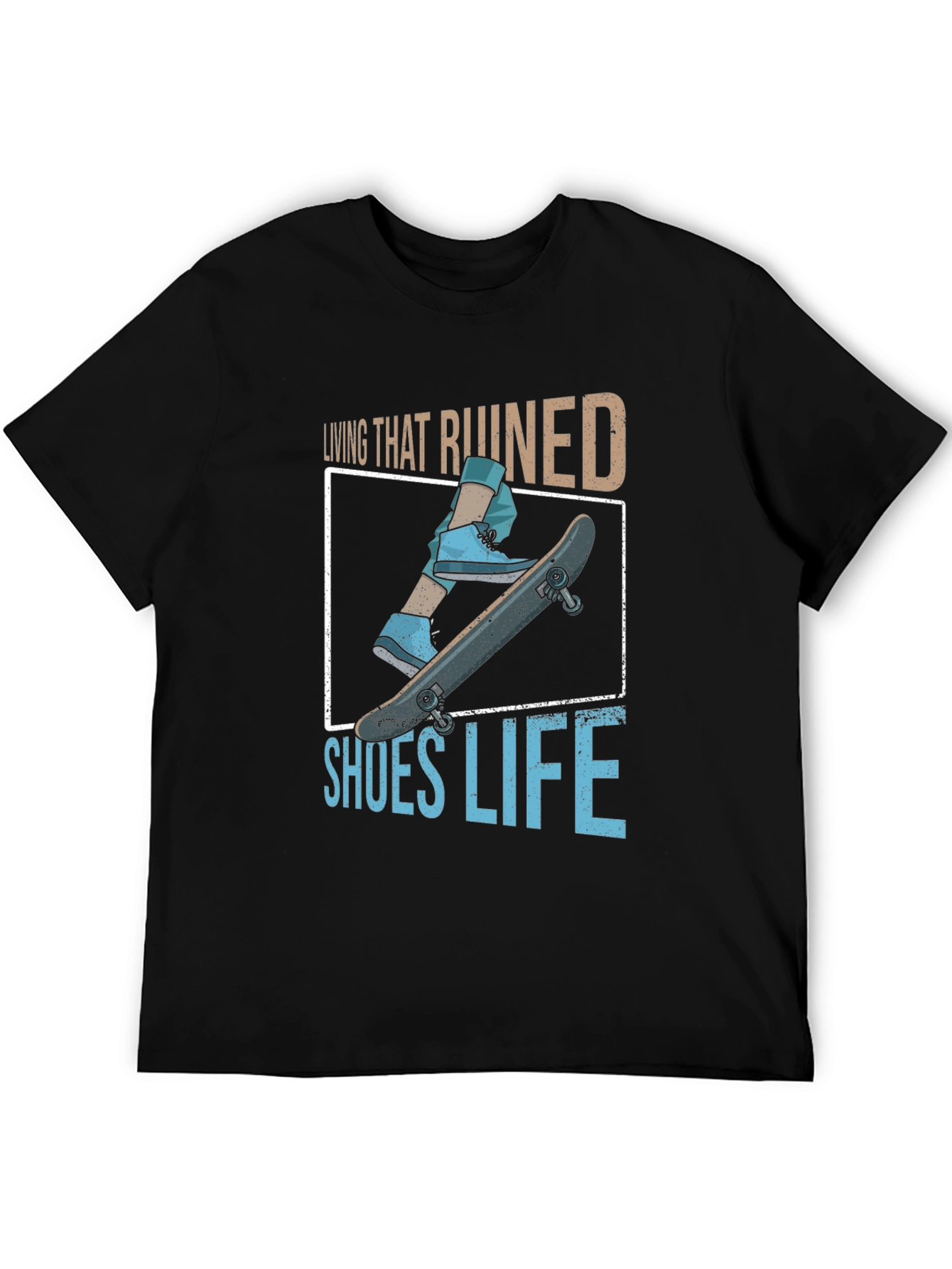 Living That Ruined Shoes Life Graphic Tee