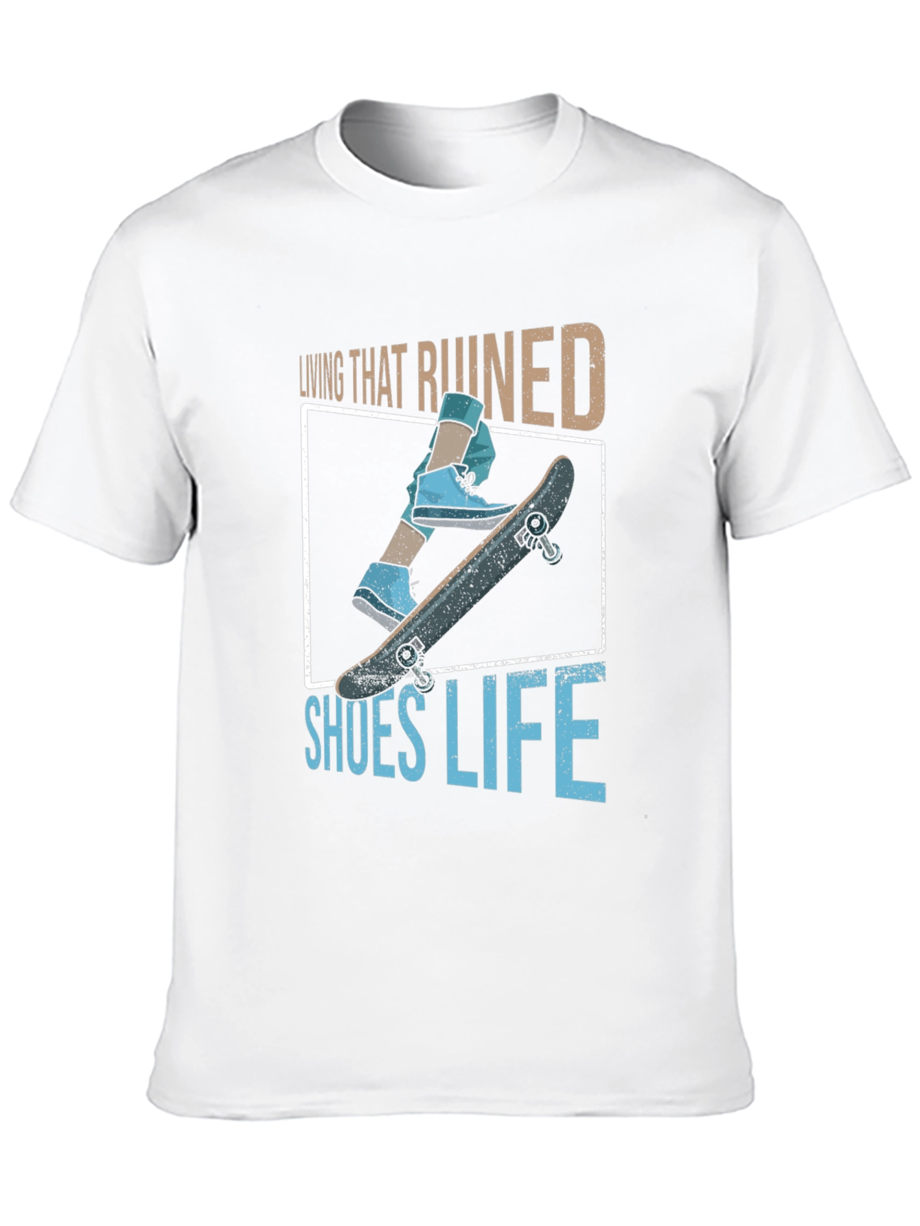 Living That Ruined Shoes Life Graphic Tee