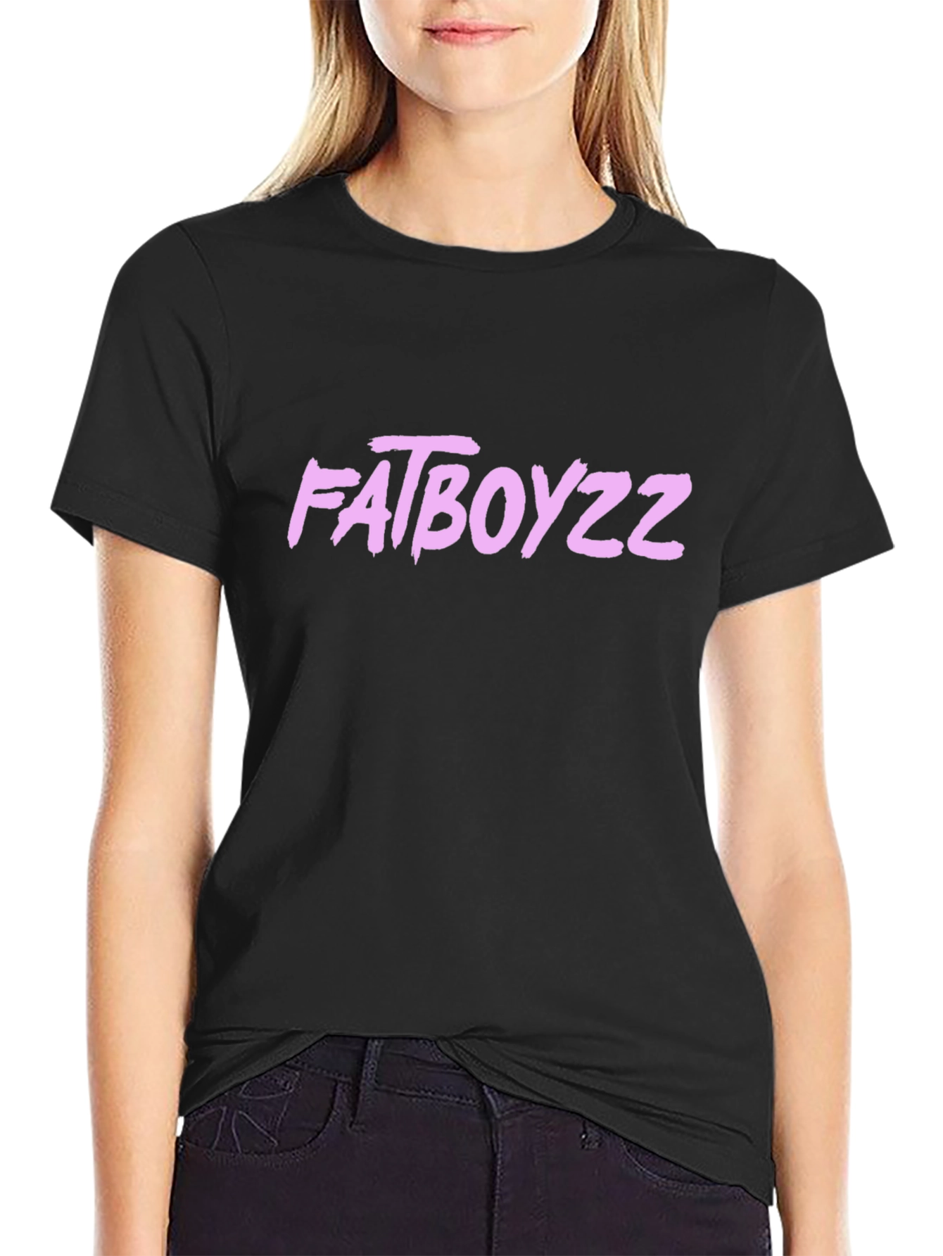 FATBOYZZ Graphic T-Shirt - Black
