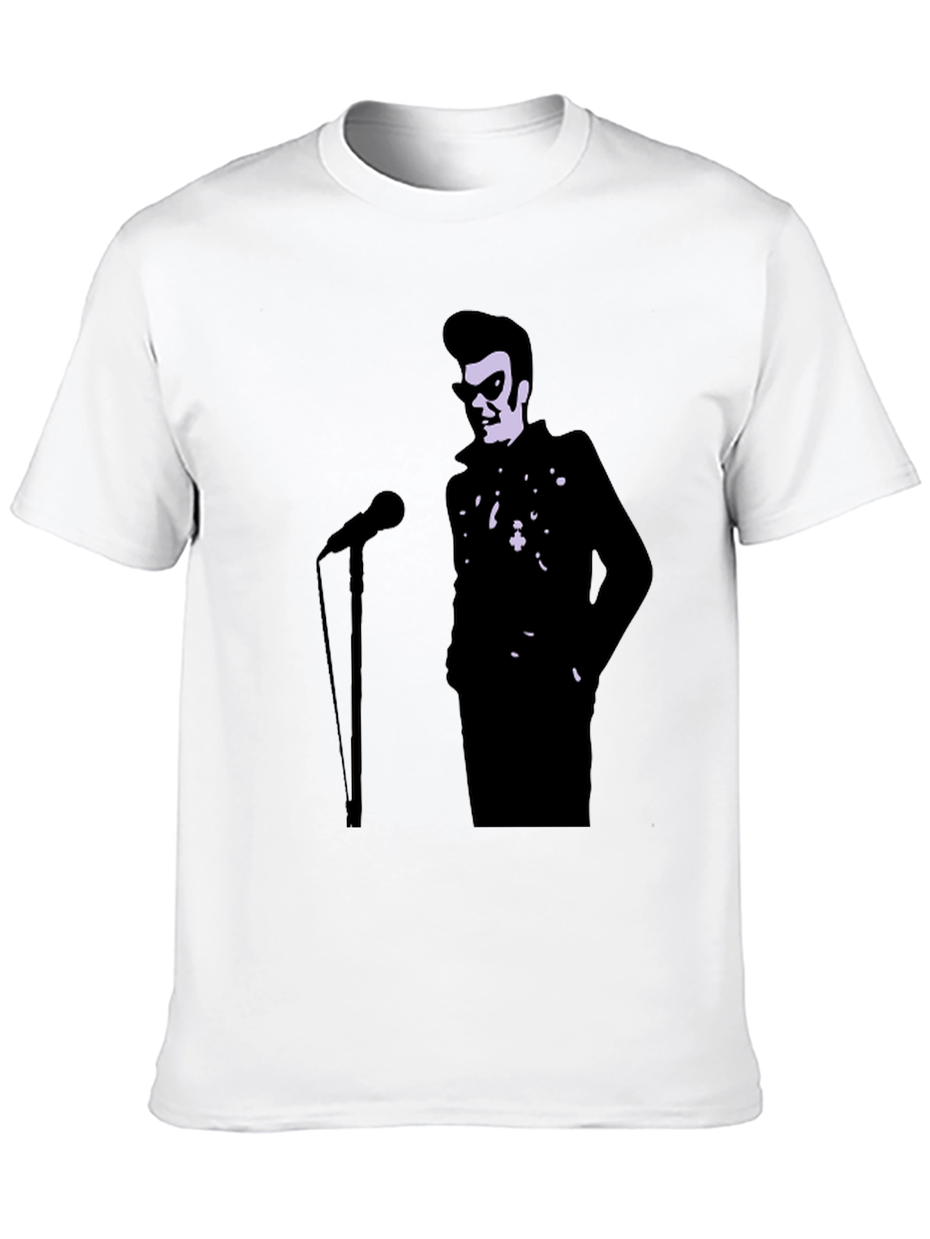 Retro Rocker T-Shirt - Black