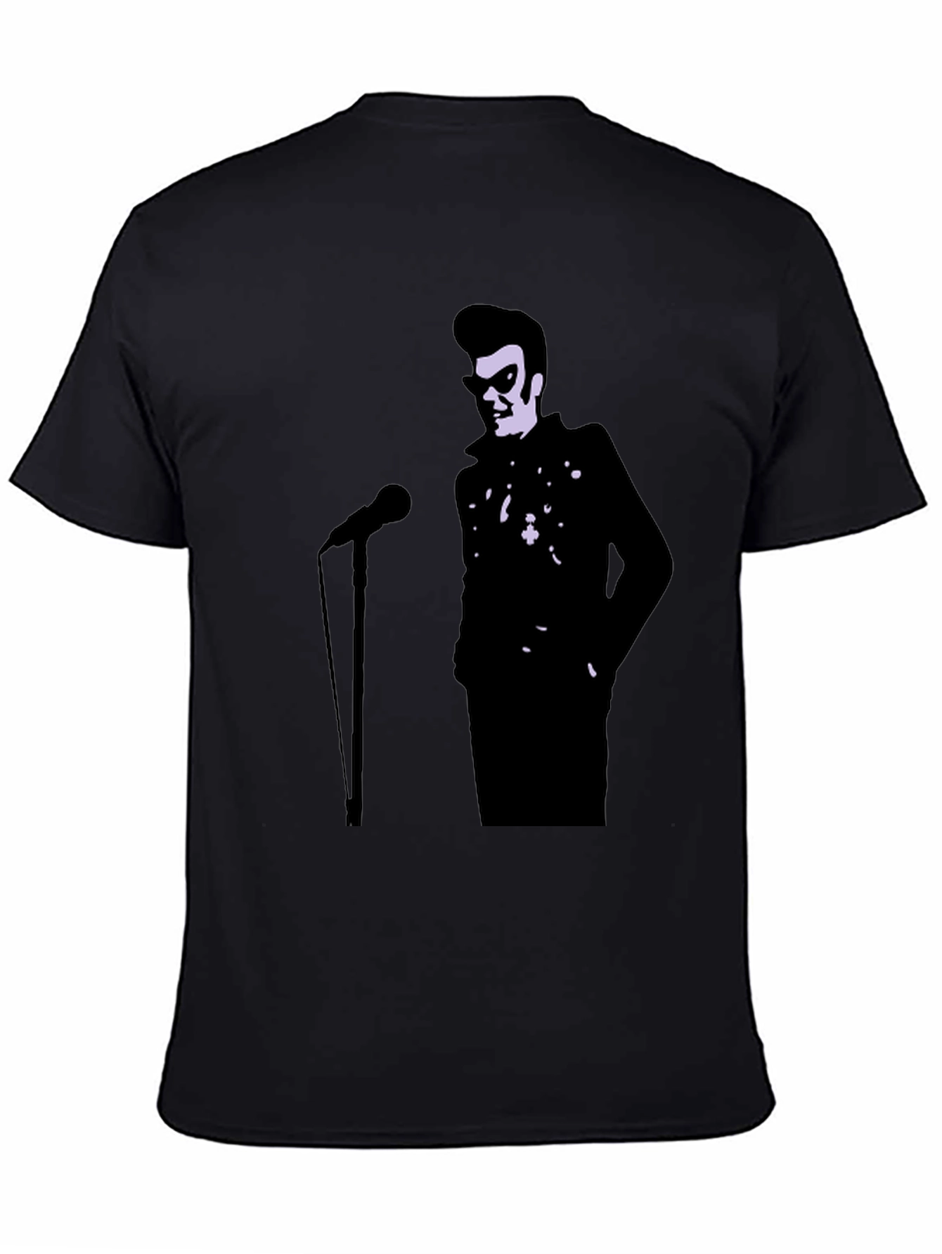 Retro Rocker T-Shirt - Black