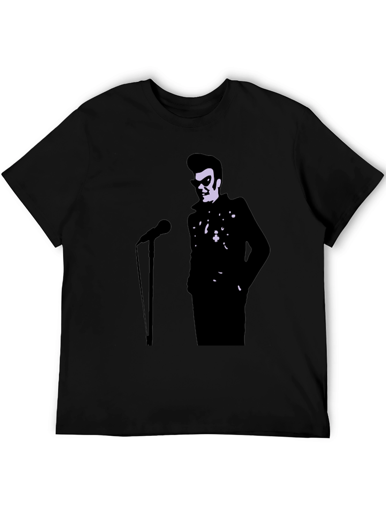 Retro Rocker T-Shirt - Black