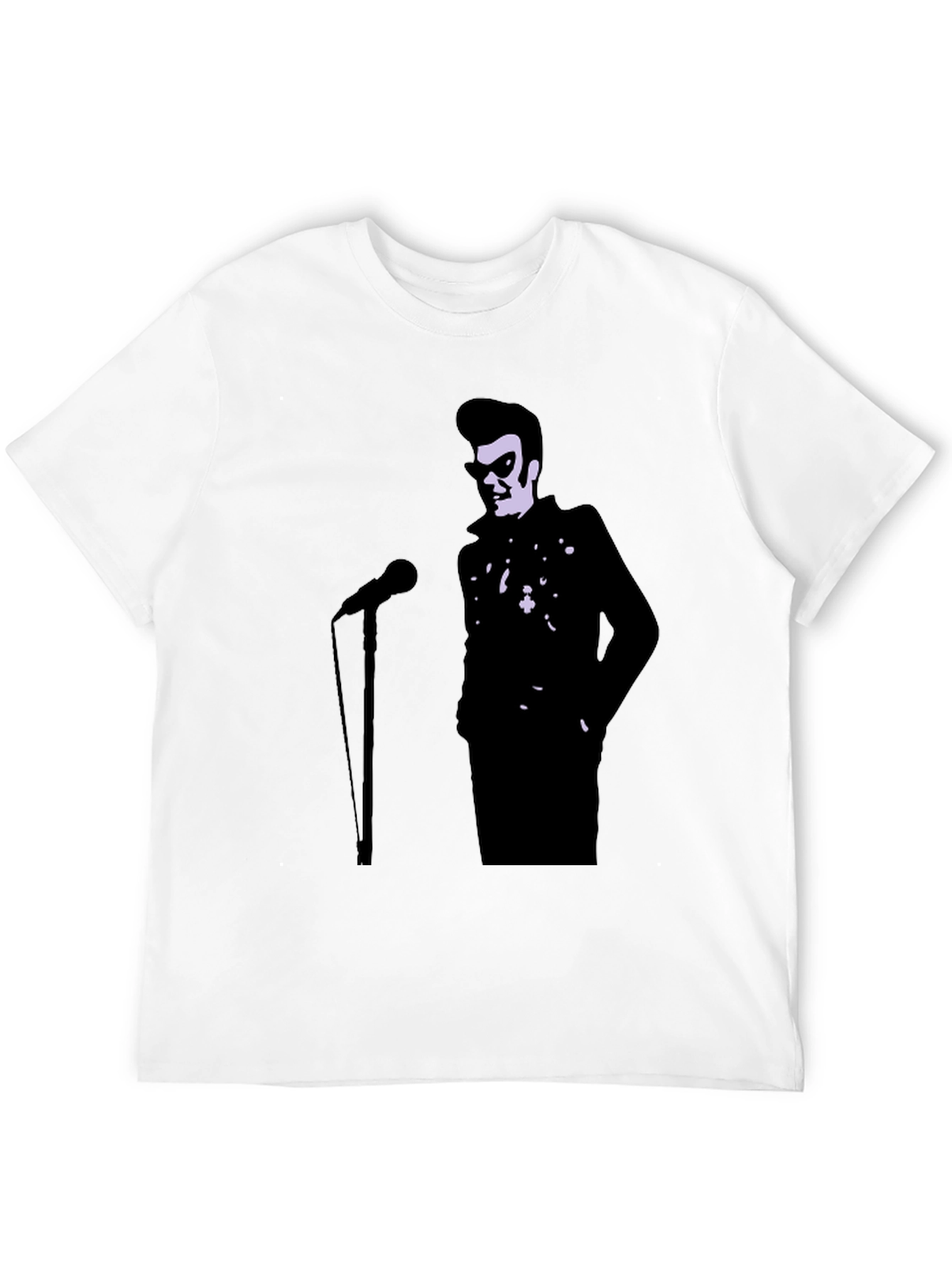 Retro Rocker T-Shirt - Black