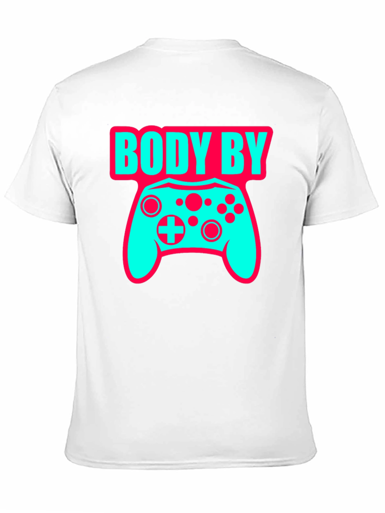Body By Video Games Funny Gamer T-Shirt