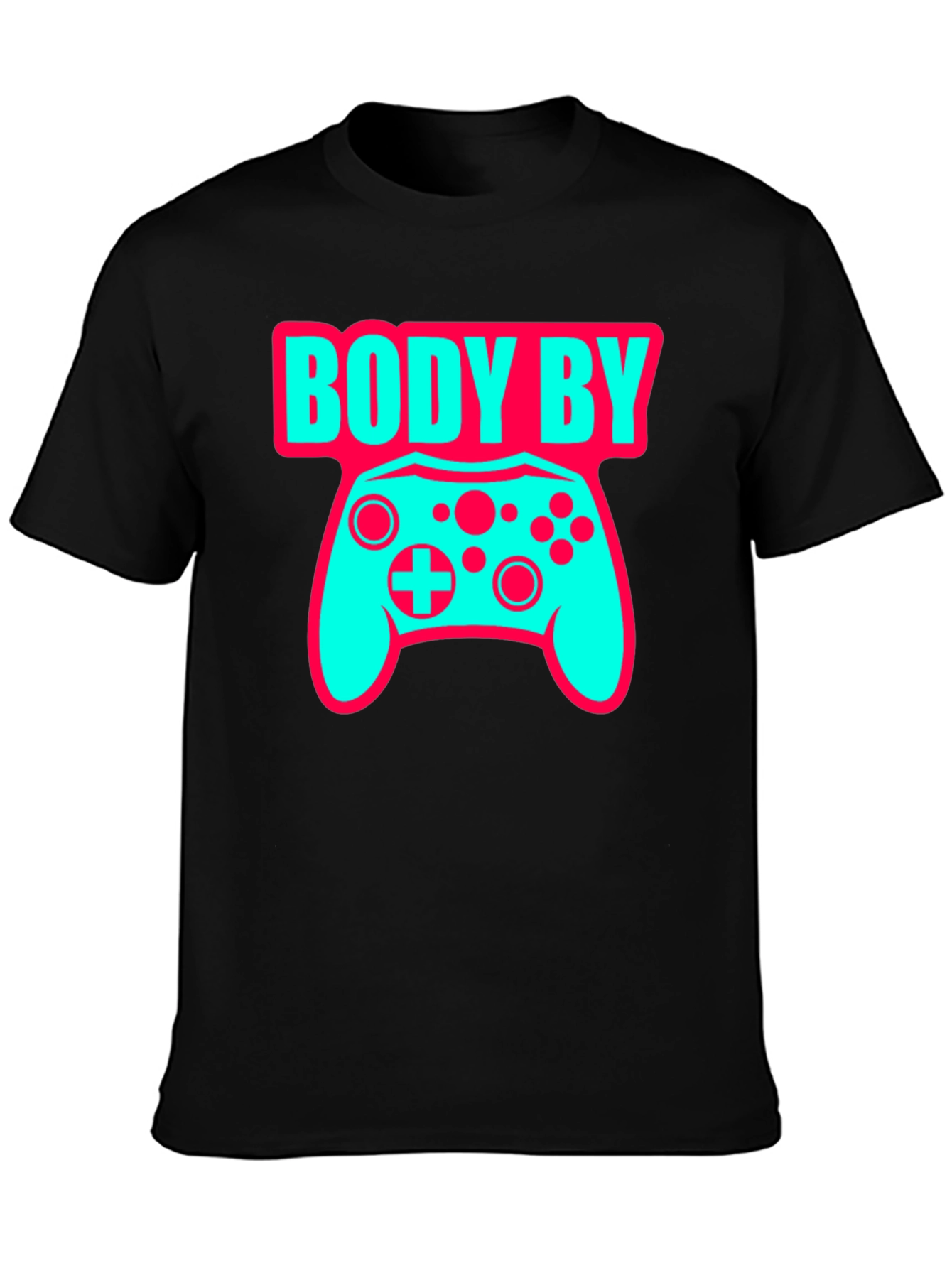 Body By Video Games Funny Gamer T-Shirt