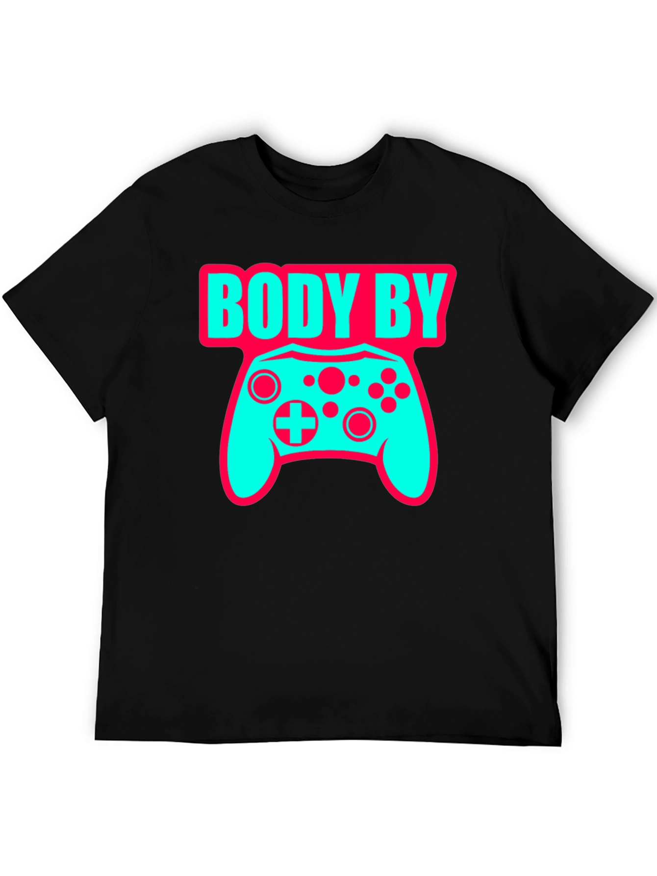 Body By Video Games Funny Gamer T-Shirt