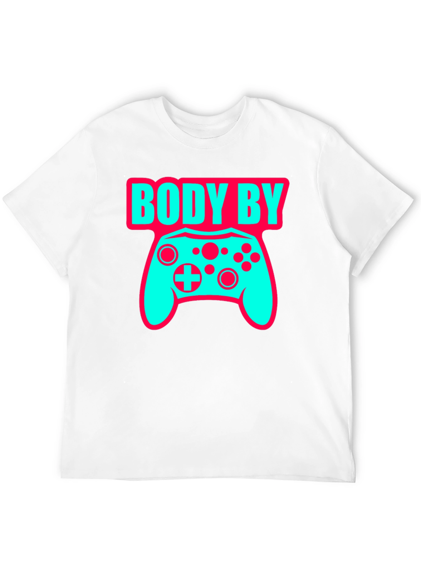 Body By Video Games Funny Gamer T-Shirt