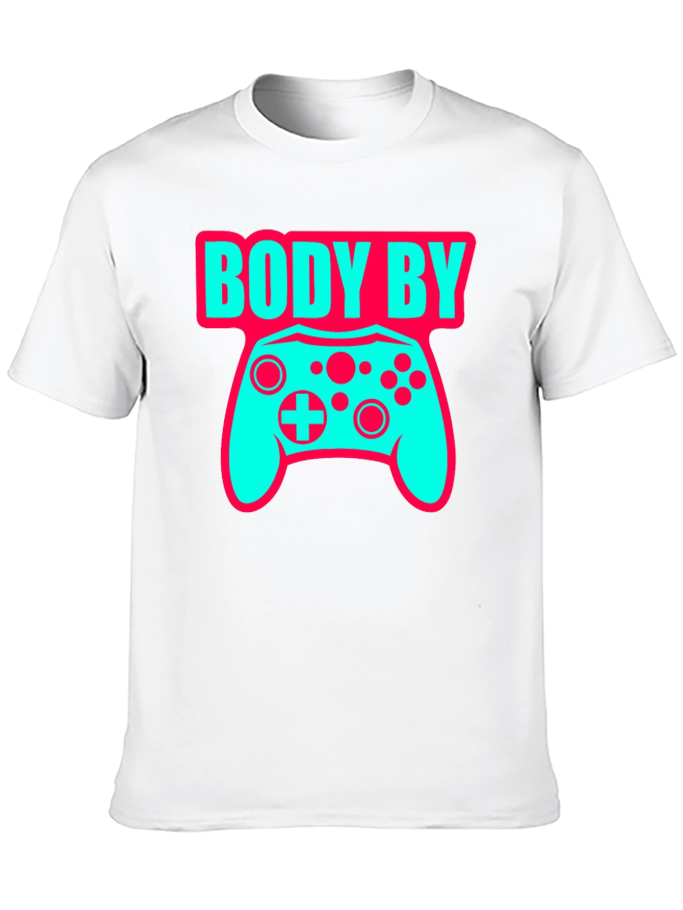 Body By Video Games Funny Gamer T-Shirt