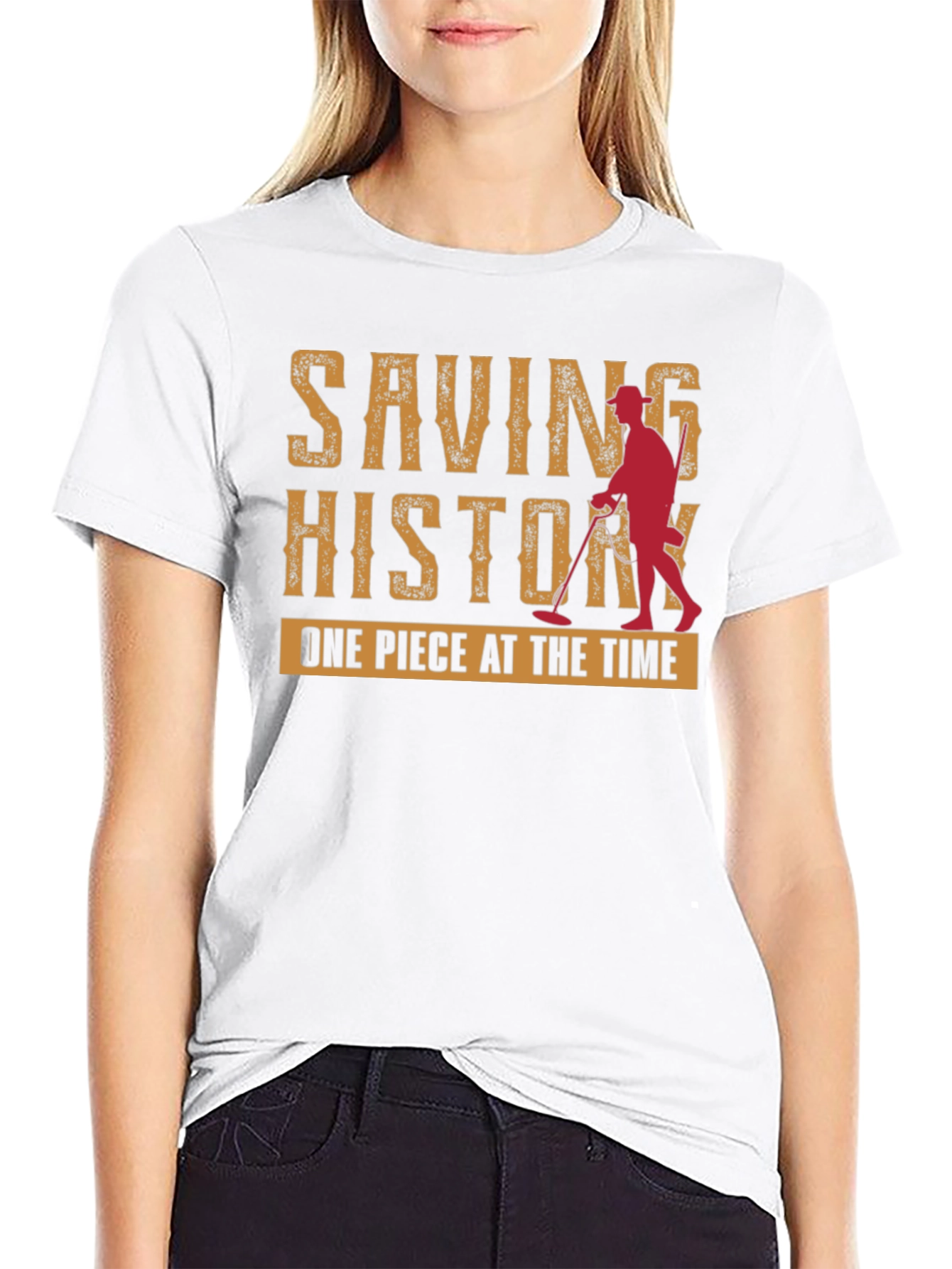 Saving History Metal Detecting T-Shirt