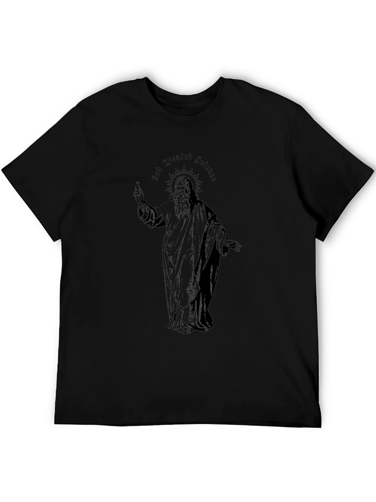 God Created Science Graphic Tee