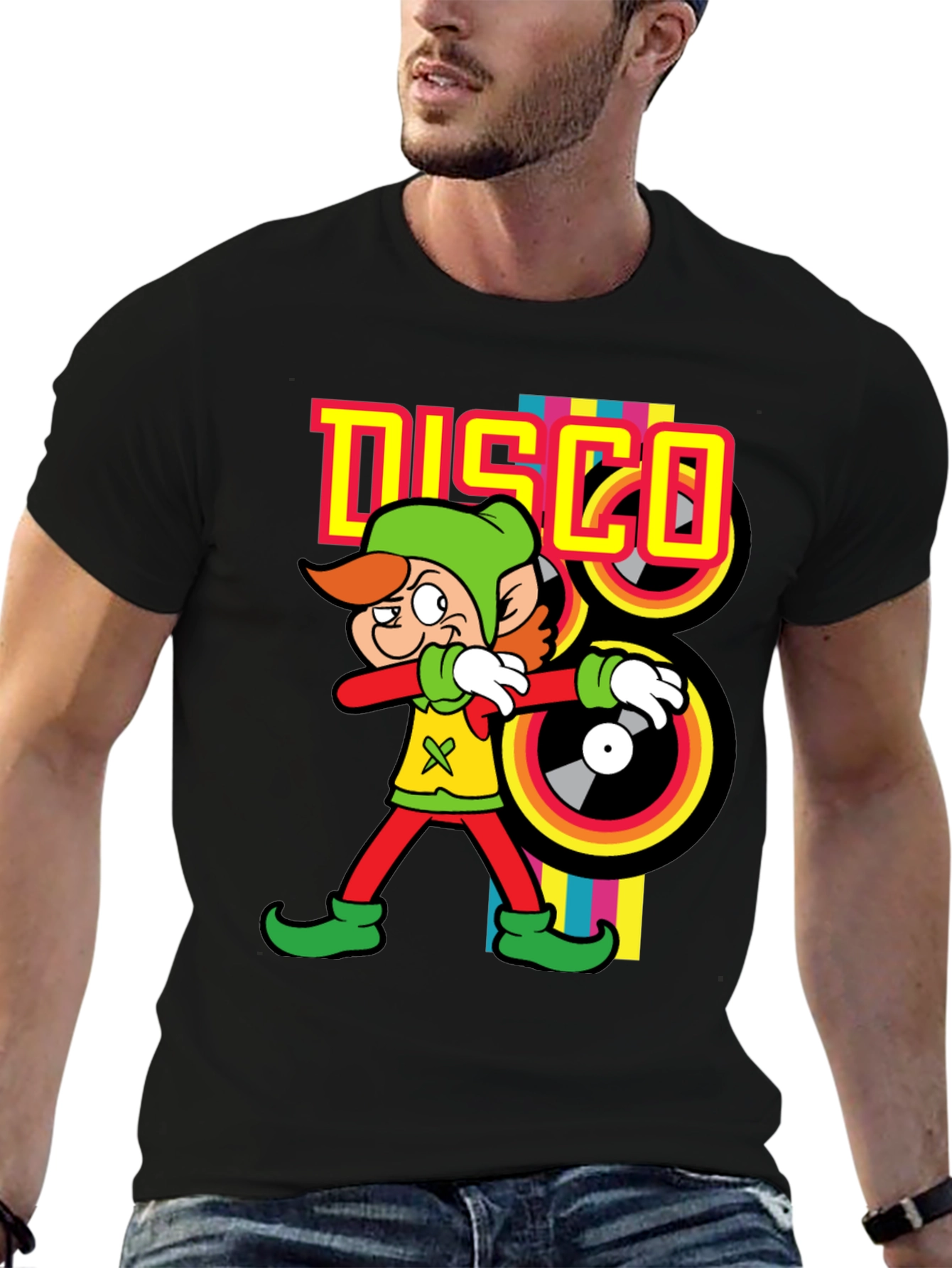 Dabbing Disco Leprechaun T-Shirt