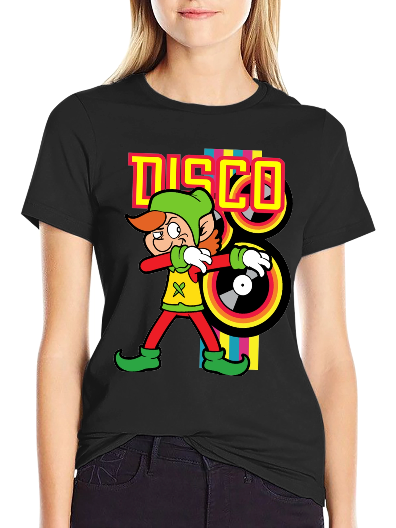 Dabbing Disco Leprechaun T-Shirt