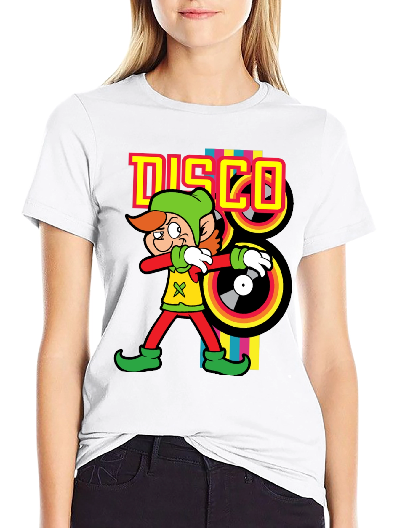 Dabbing Disco Leprechaun T-Shirt