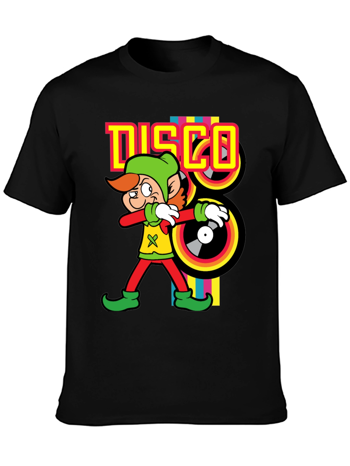 Dabbing Disco Leprechaun T-Shirt