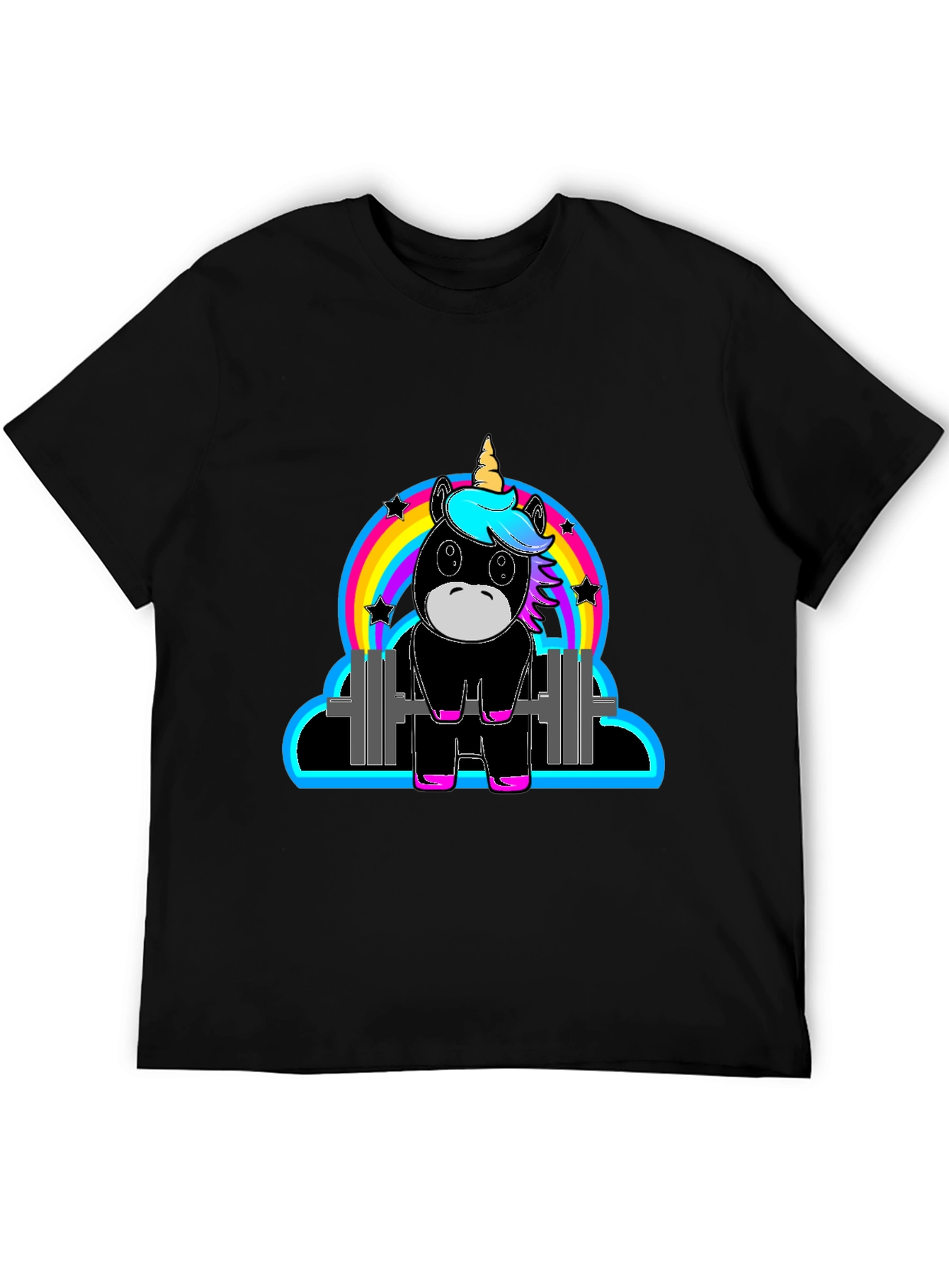 Unicorn Gym Workout T-Shirt