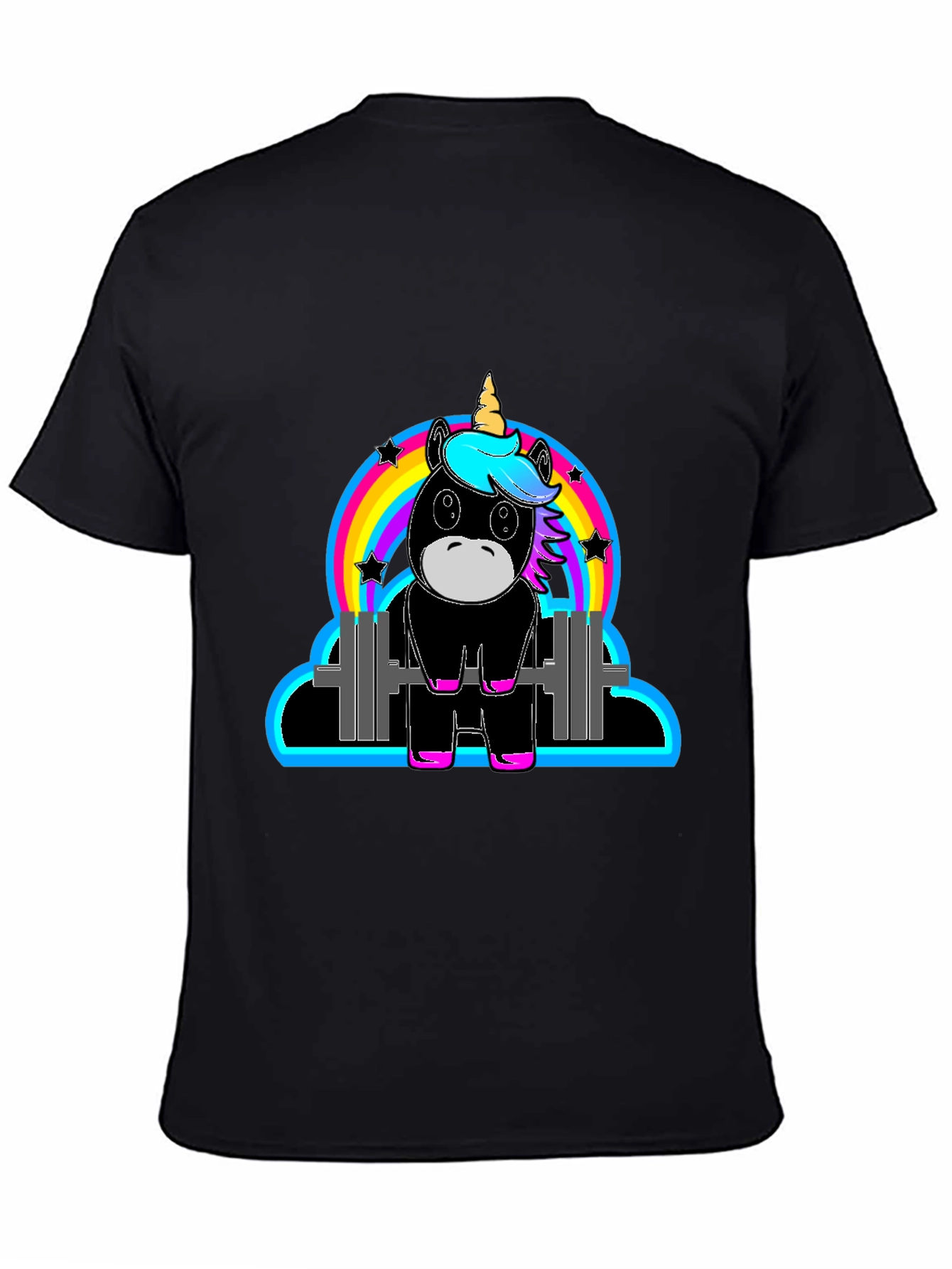 Unicorn Gym Workout T-Shirt