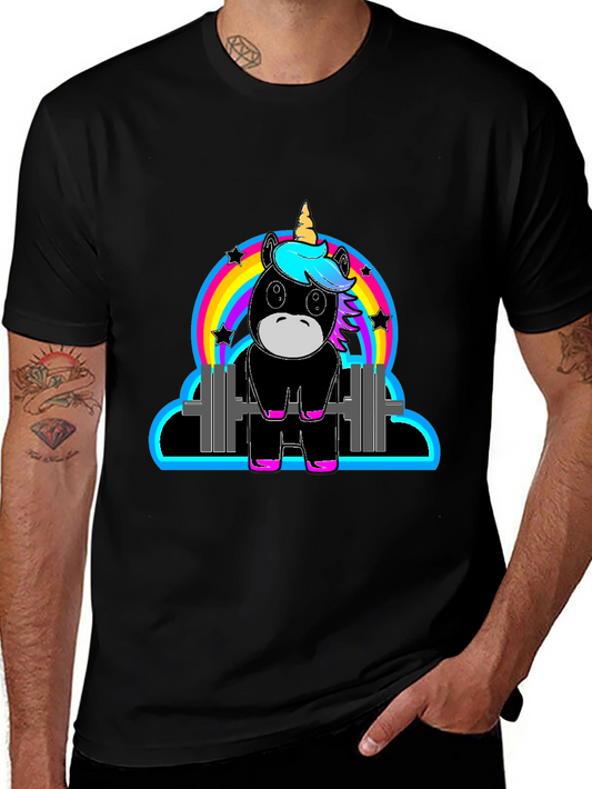 Unicorn Gym Workout T-Shirt