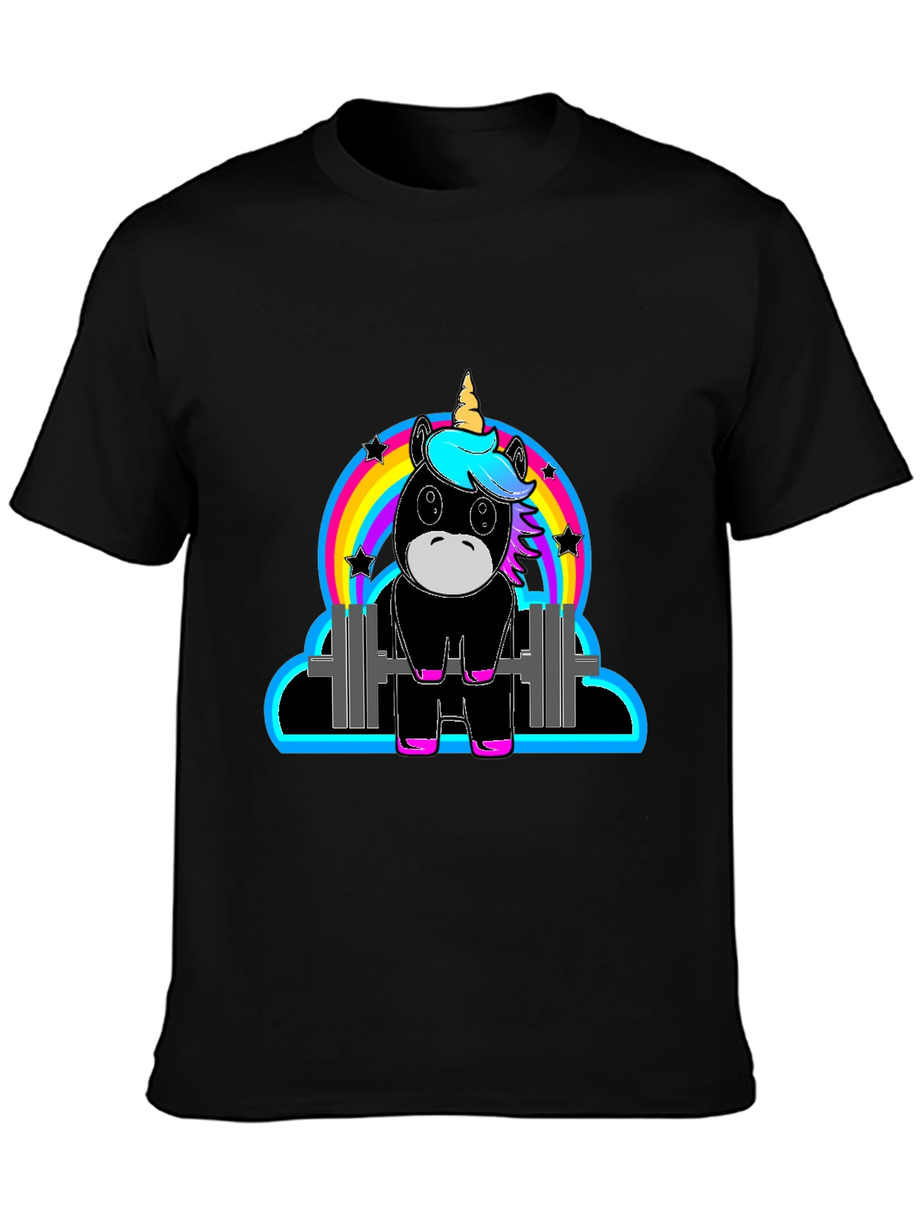 Unicorn Gym Workout T-Shirt