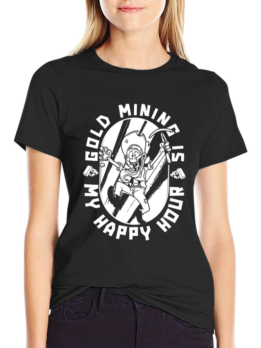 Gold Mining Happy Hour Graphic Tee