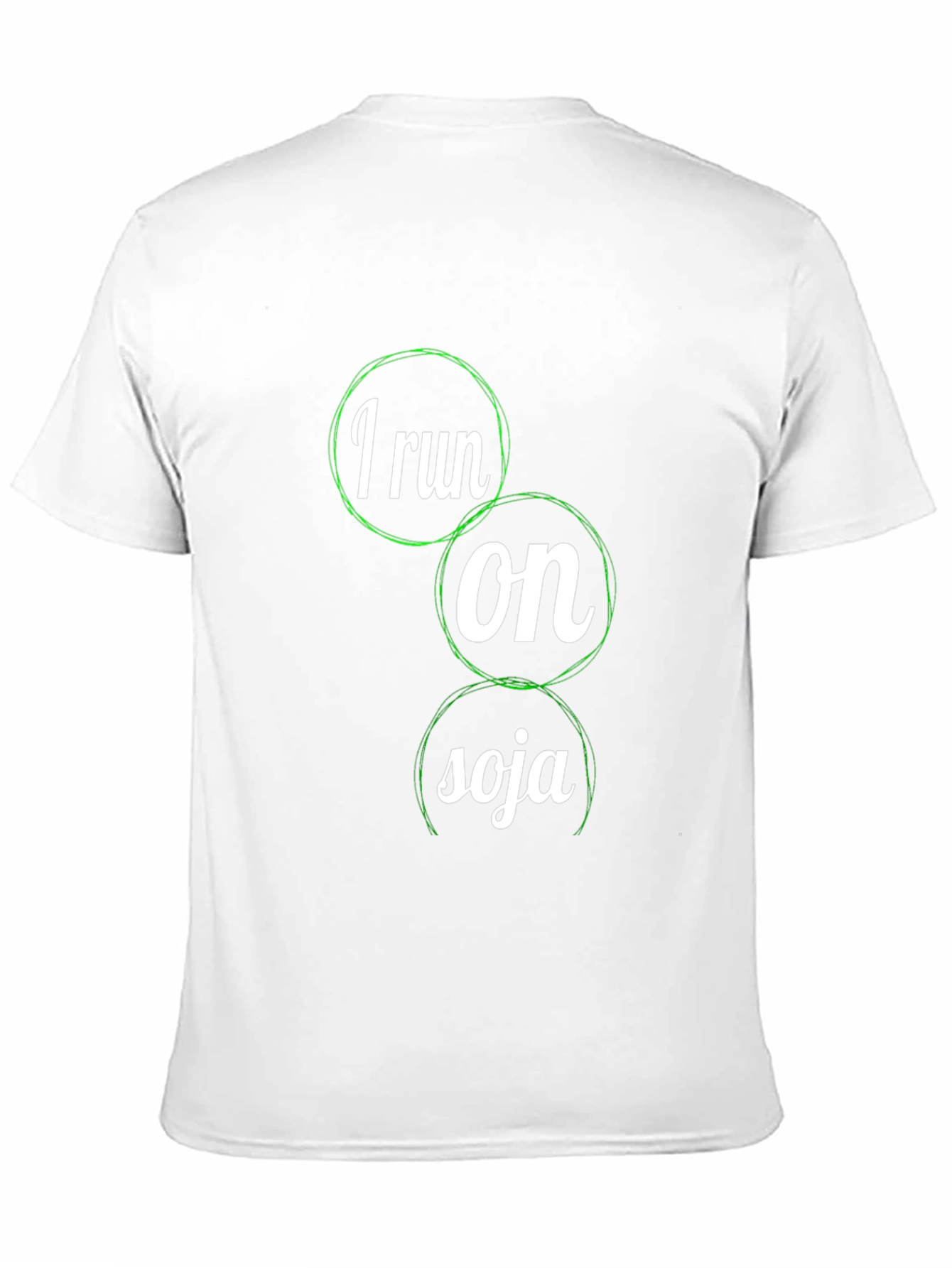 I Run on Soja - Vegan T-Shirt