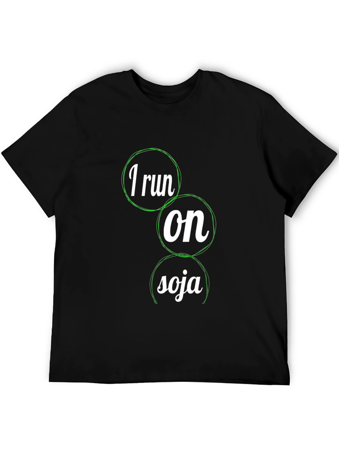 I Run on Soja - Vegan T-Shirt