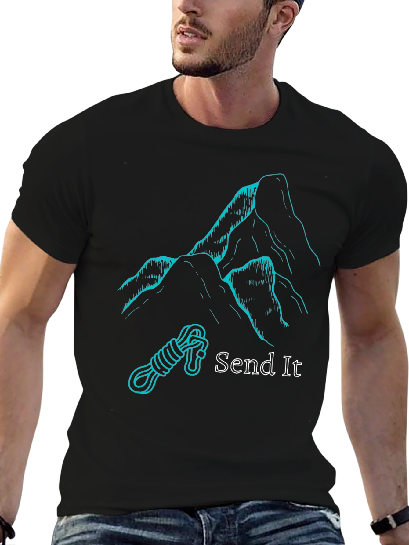 Send It Mountain Climbing T-Shirt