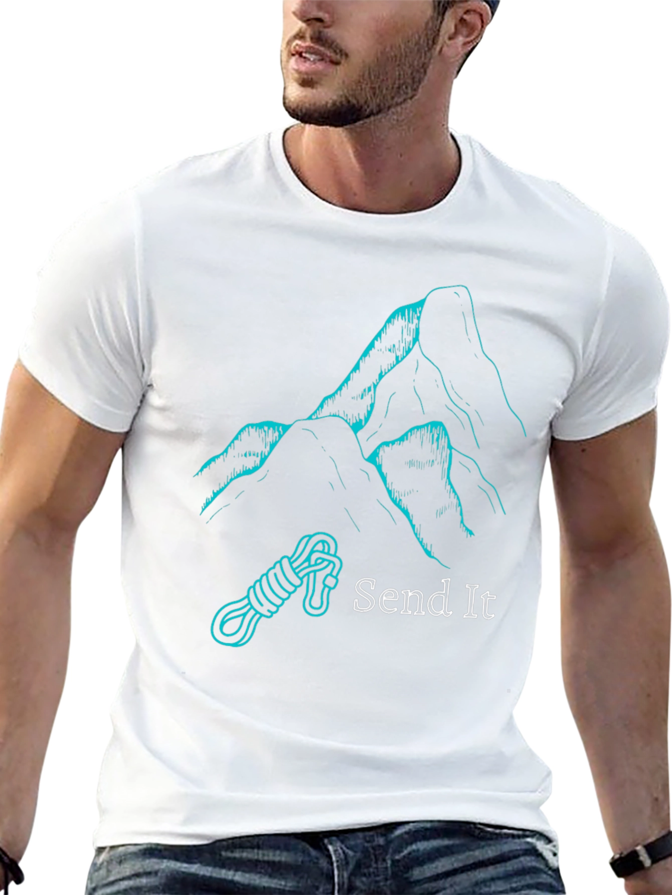 Send It Mountain Climbing T-Shirt