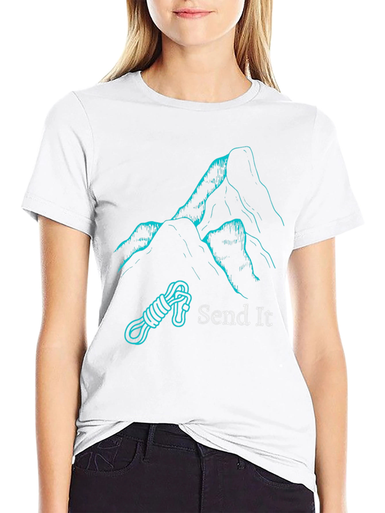 Send It Mountain Climbing T-Shirt