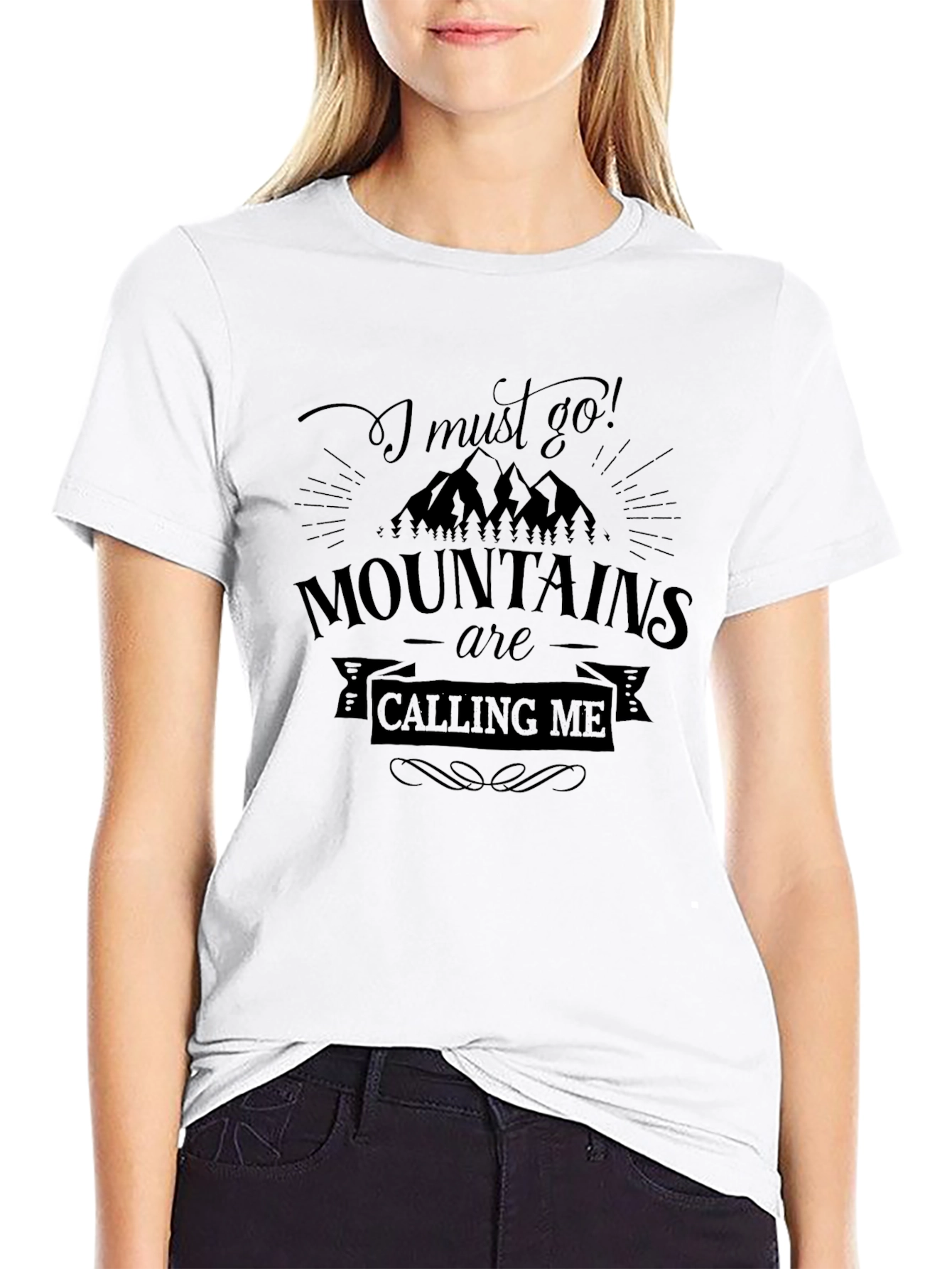 Mountain Calling Graphic Tee - Adventure Awaits!