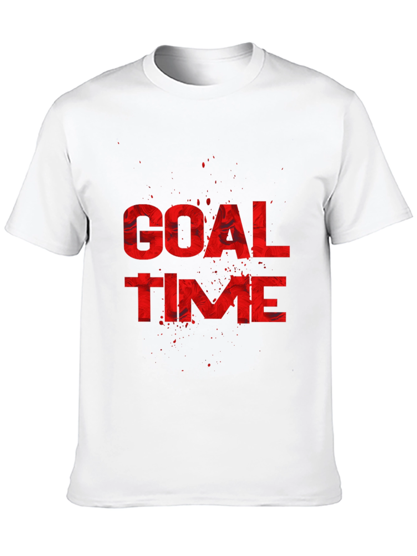 Goal Time Graphic Tee - Black Sports T-Shirt