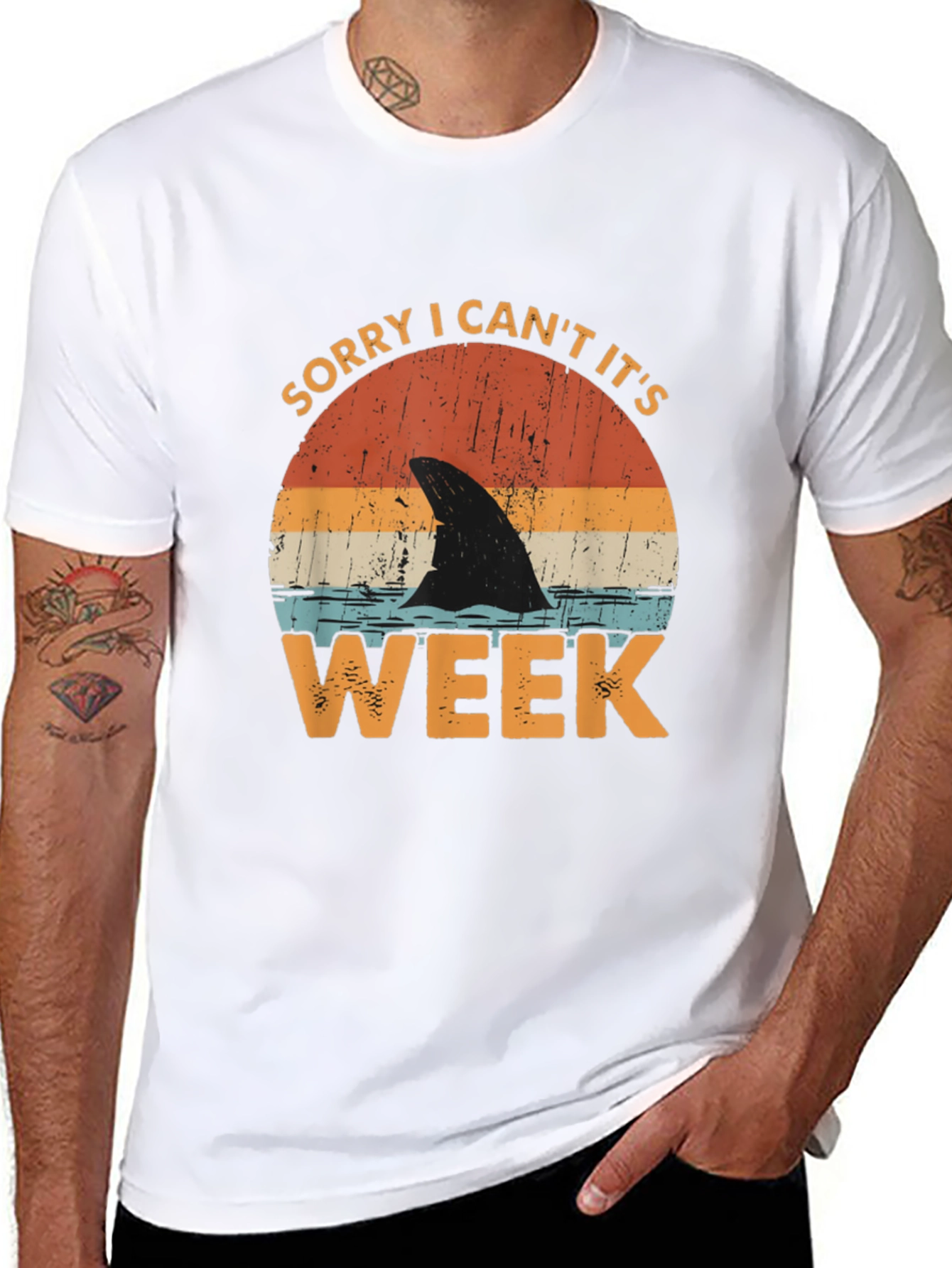 Sorry I Cant Its Shark Week T-Shirt