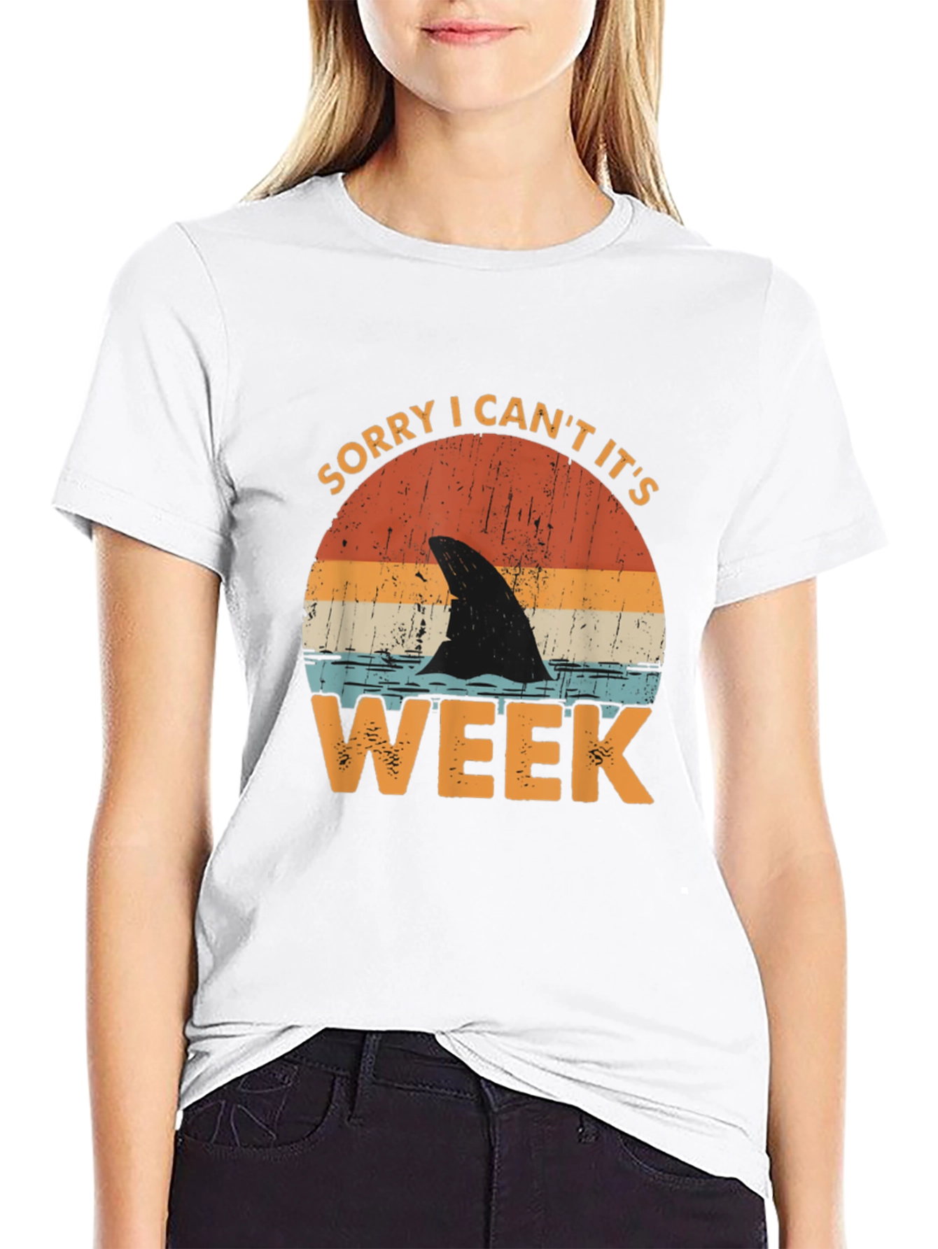 Sorry I Cant Its Shark Week T-Shirt