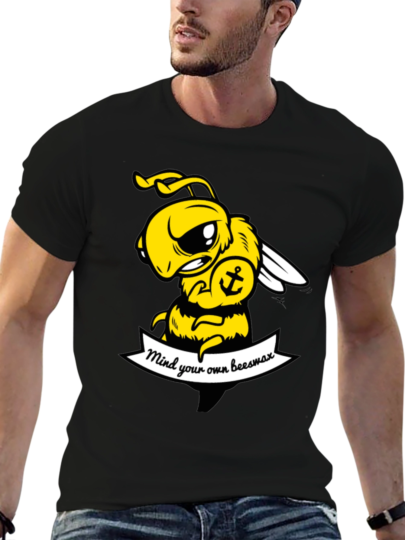 Mind Your Own Beeswax Graphic Tee
