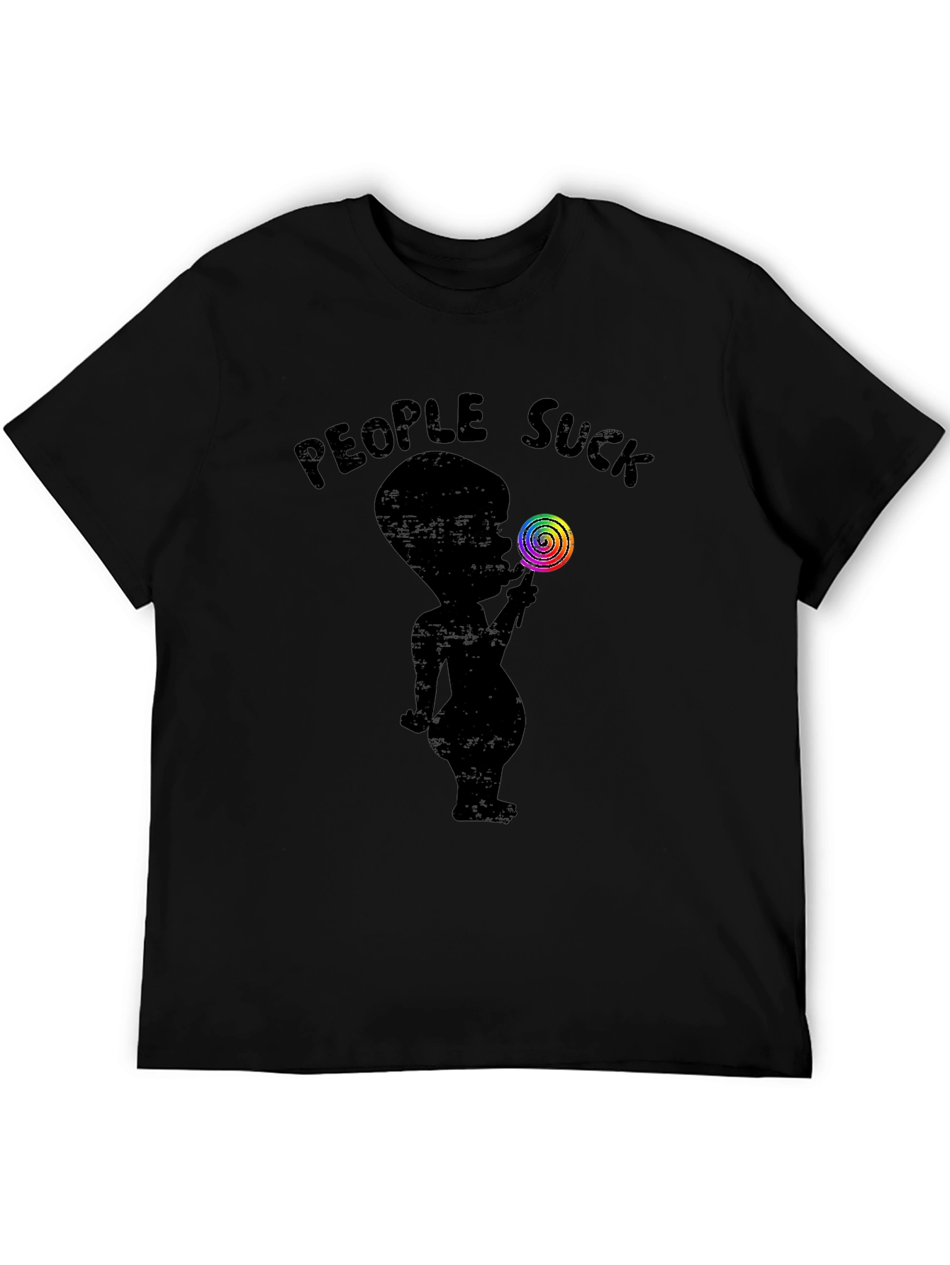 People Suck Lollipop Graphic Tee
