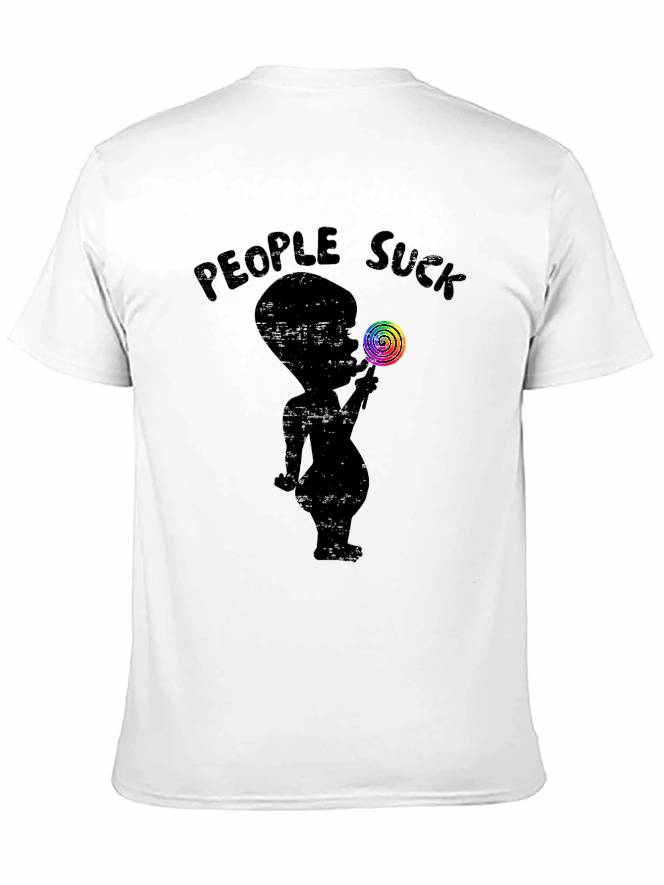 People Suck Lollipop Graphic Tee