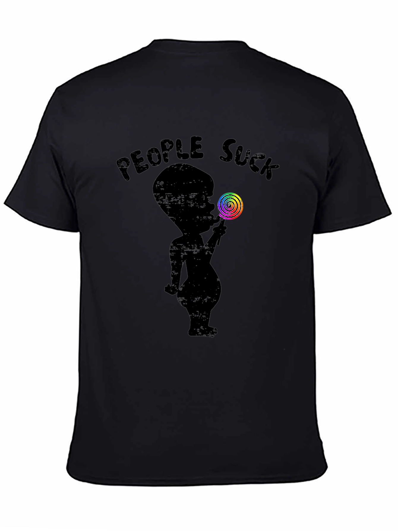 People Suck Lollipop Graphic Tee