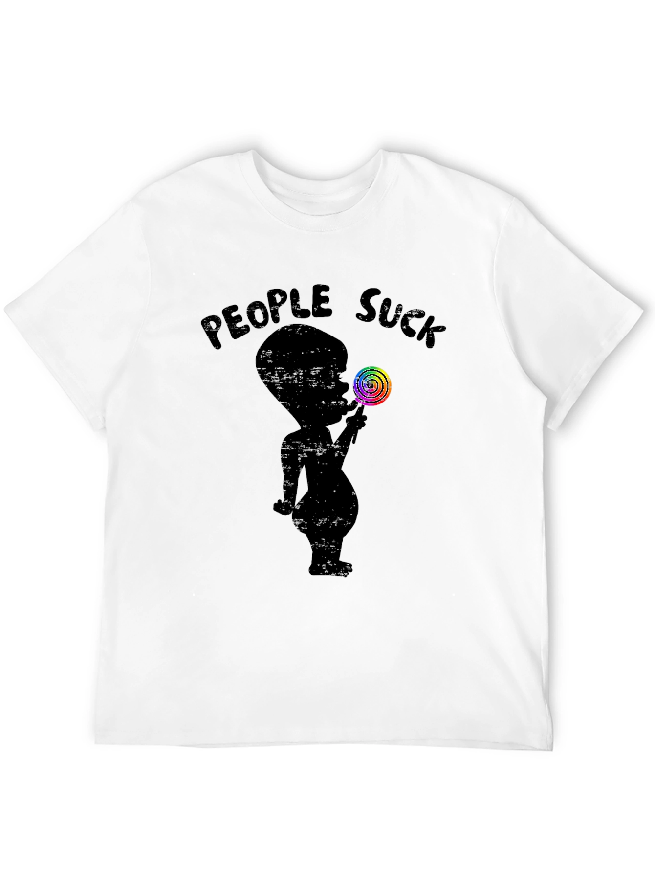 People Suck Lollipop Graphic Tee