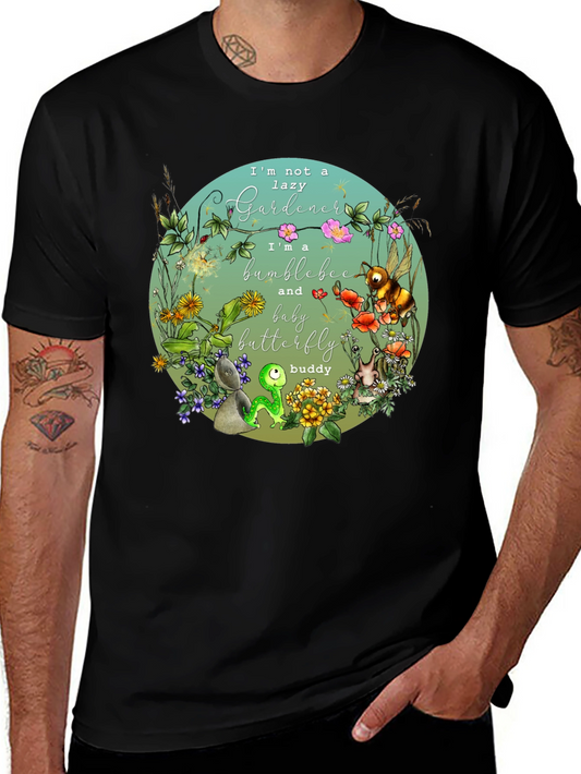 Bumblebee Gardener Graphic T-Shirt
