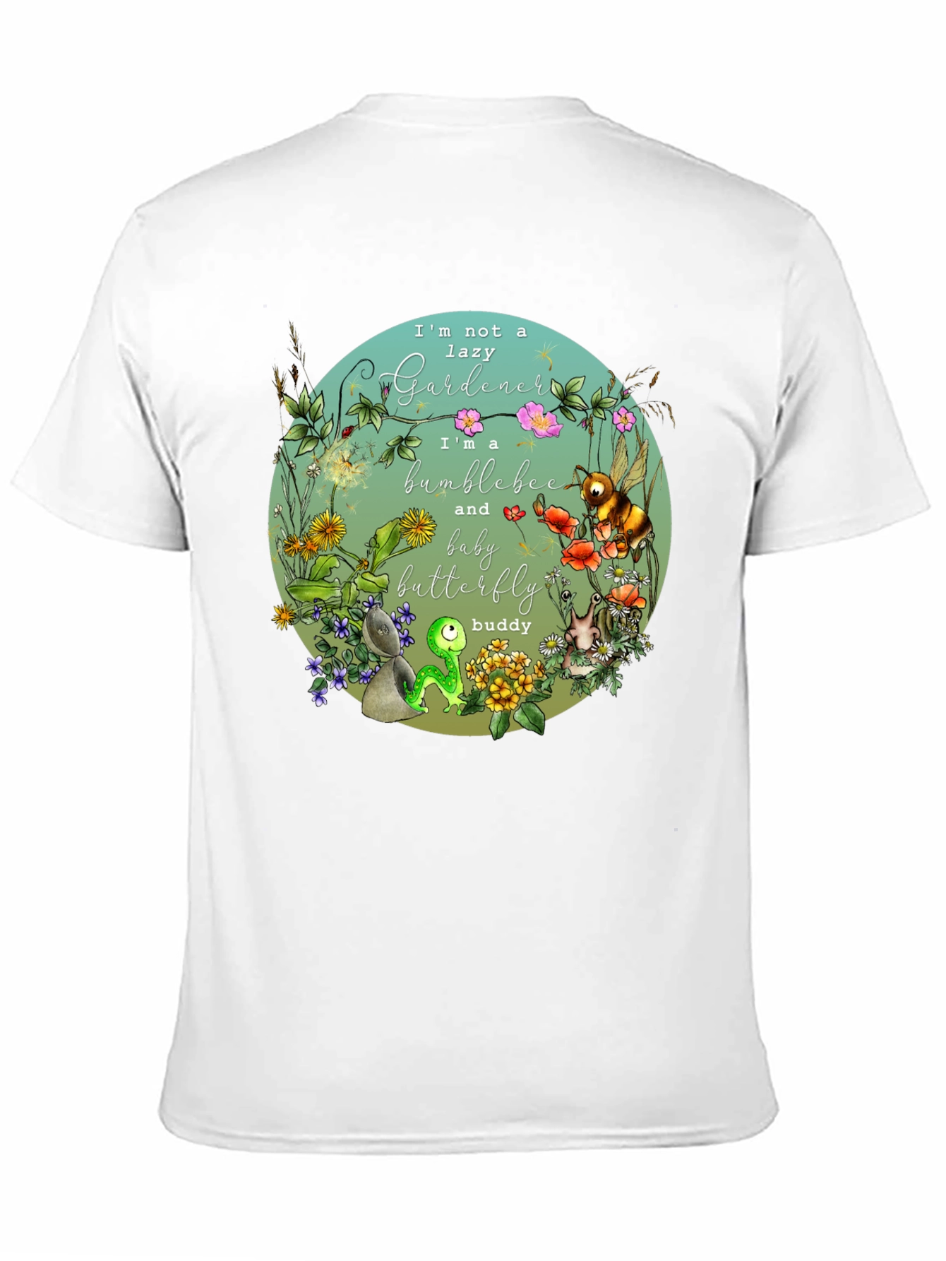 Bumblebee Gardener Graphic T-Shirt